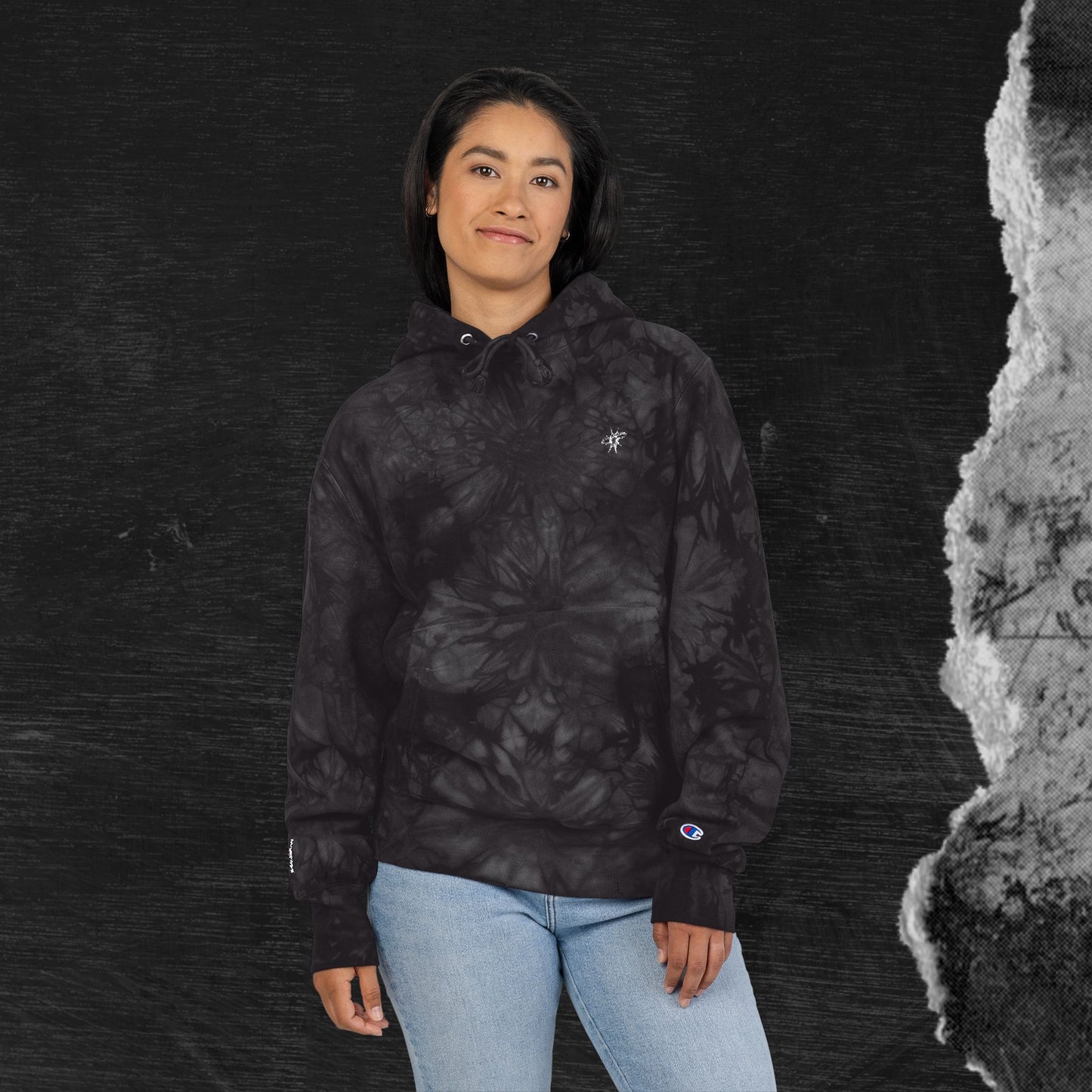 Tie-Dye Hoodie - Champion Trap-Session x Twentyfive