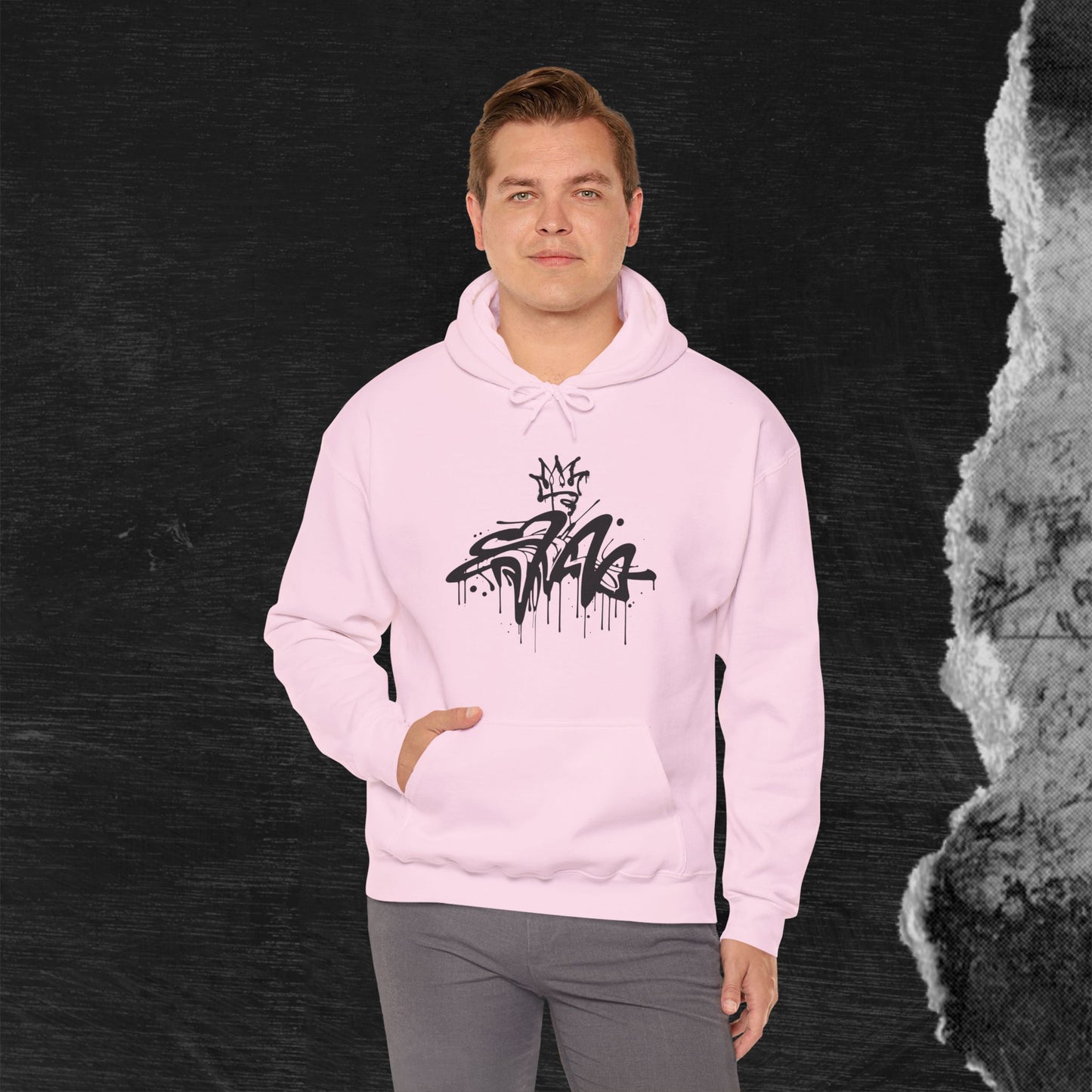 Graffiti Hoodie - Street Art Unisex Sweatshirt