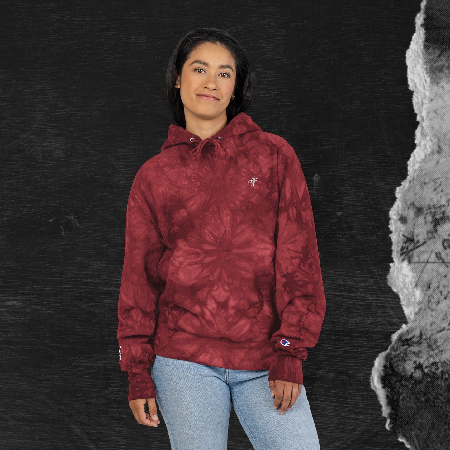 Tie-Dye Hoodie - Champion Trap-Session x Twentyfive