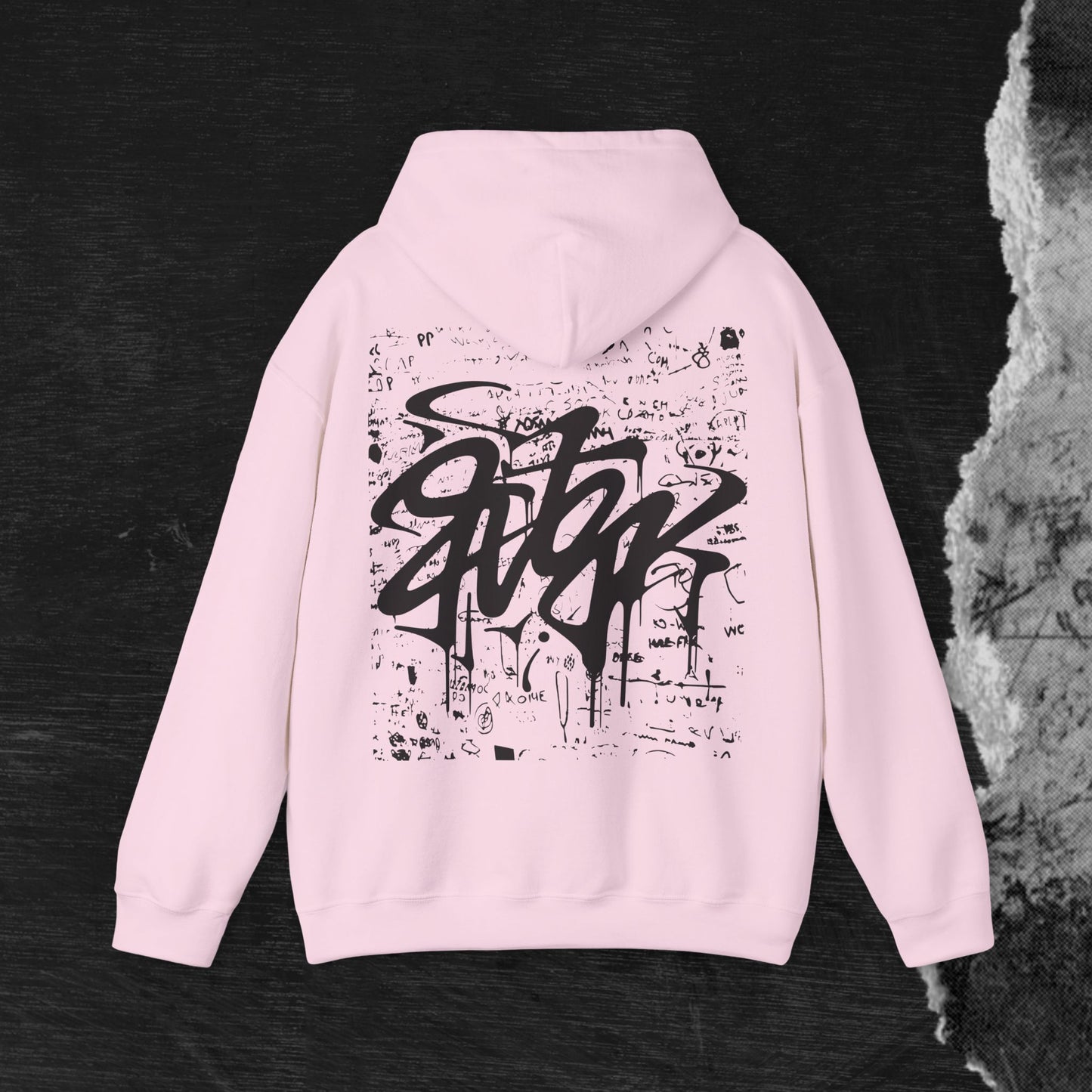 Graffiti Hoodie - Street Art Unisex Sweatshirt