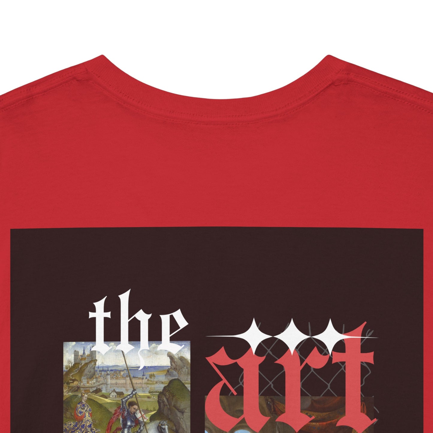 Artistic Unisex Heavy Cotton Tee - Pigeon & The Art Design 2025