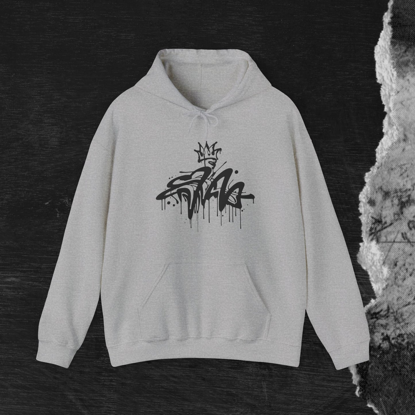 Graffiti Hoodie - Street Art Unisex Sweatshirt