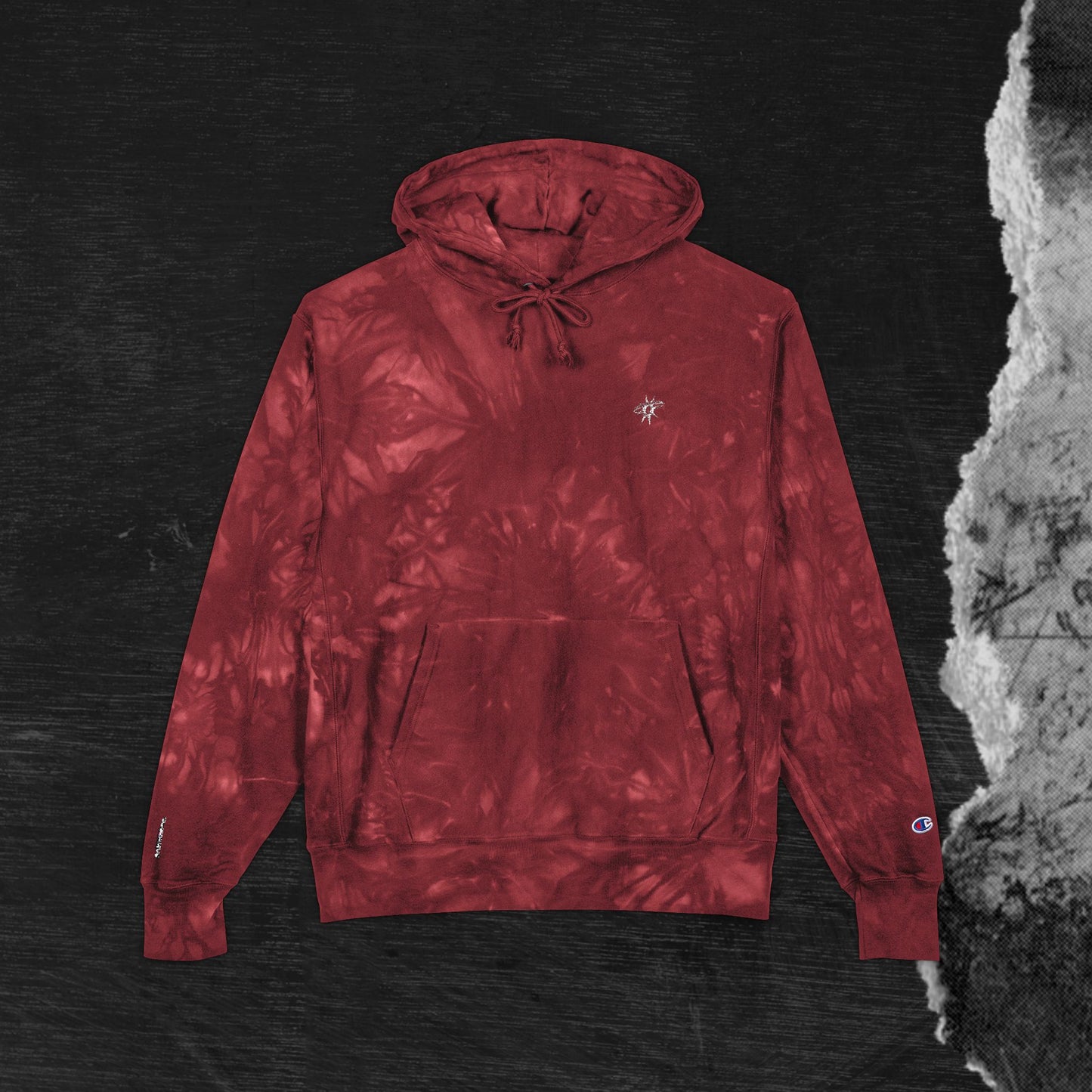 Tie-Dye Hoodie - Champion Trap-Session x Twentyfive