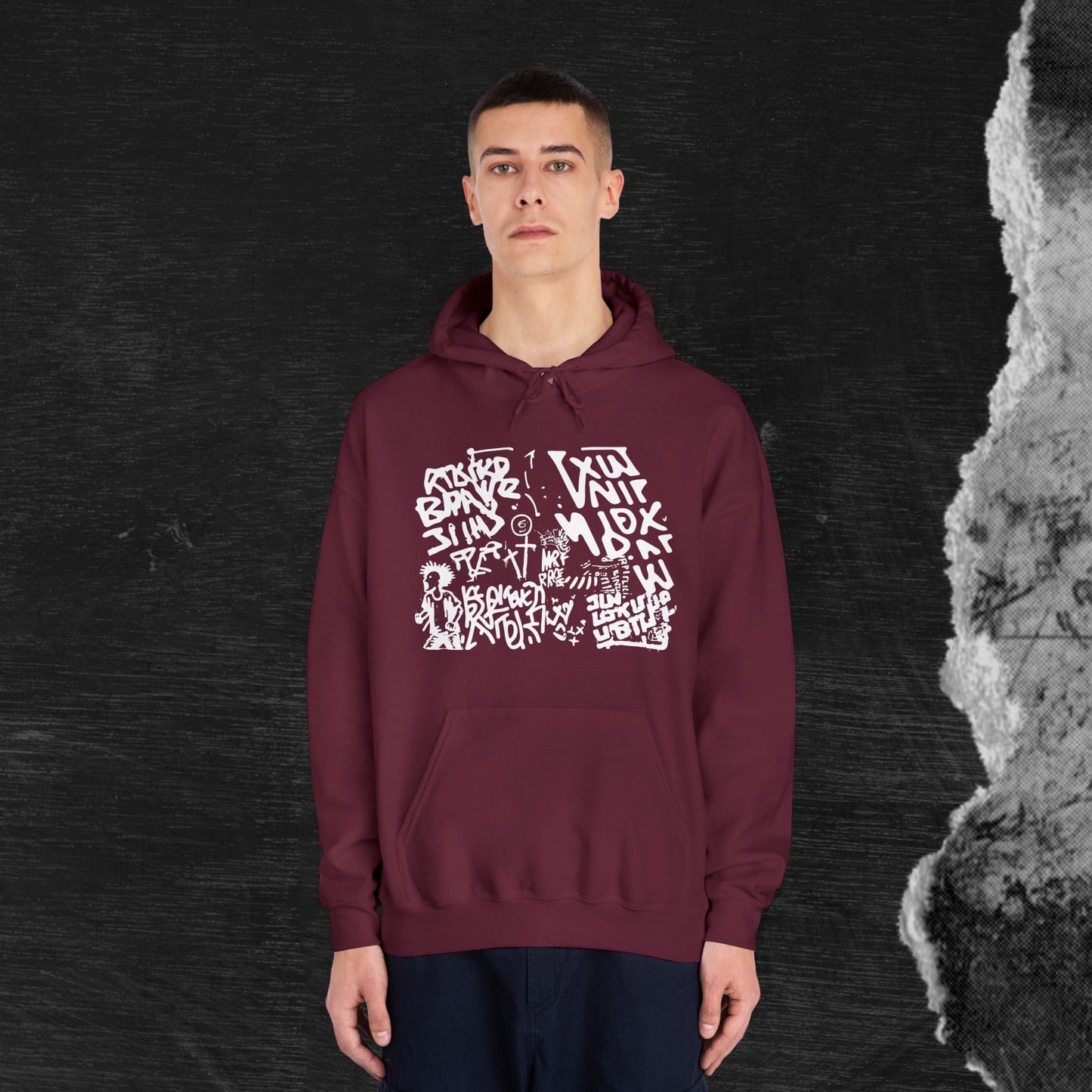 Hooded Sweatshirt - "Crazy Dollar"
