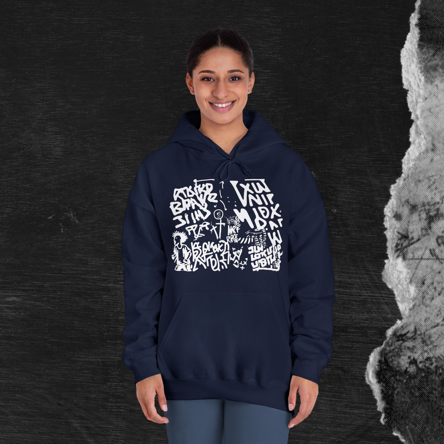 Hooded Sweatshirt - "Crazy Dollar"