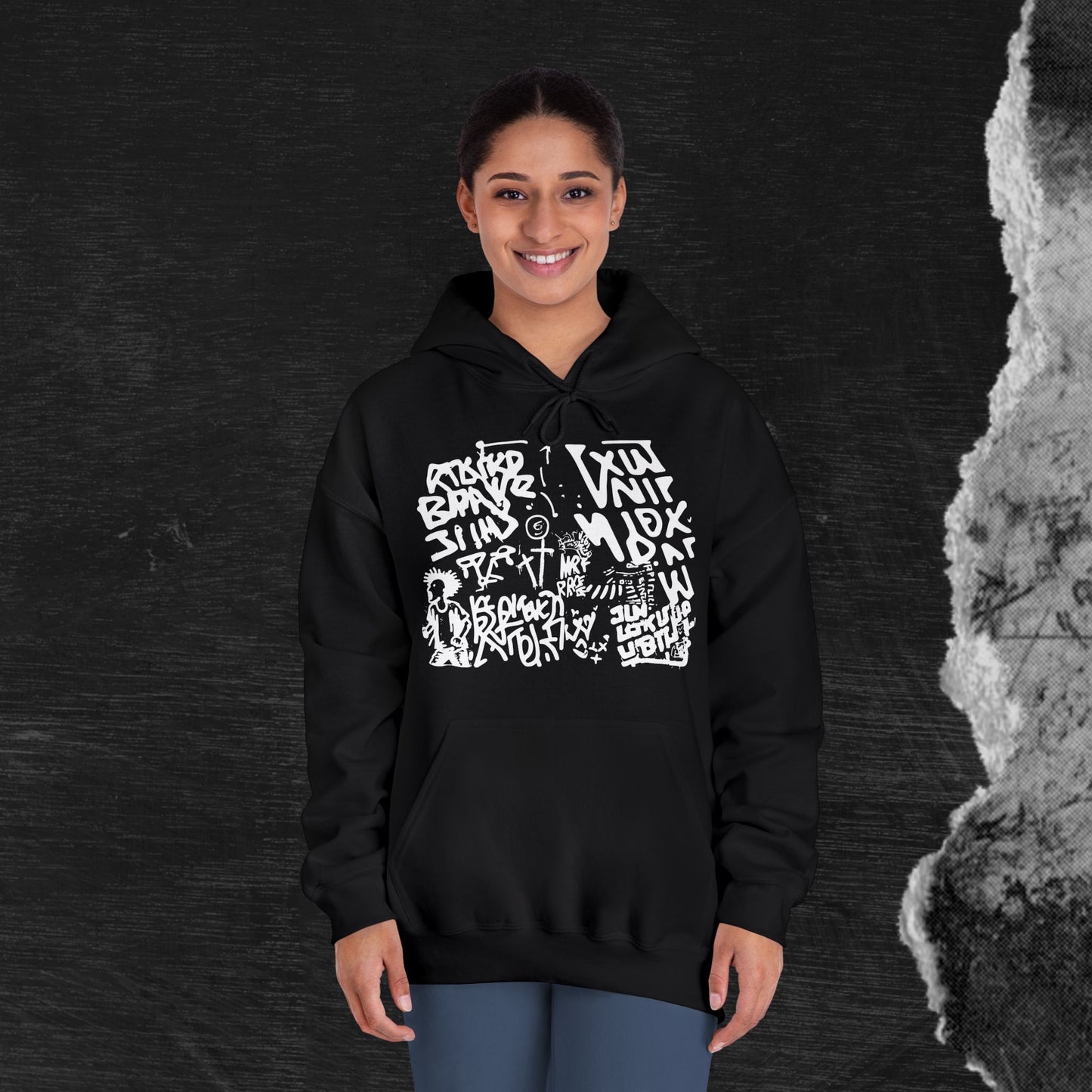 Hooded Sweatshirt - "Crazy Dollar"