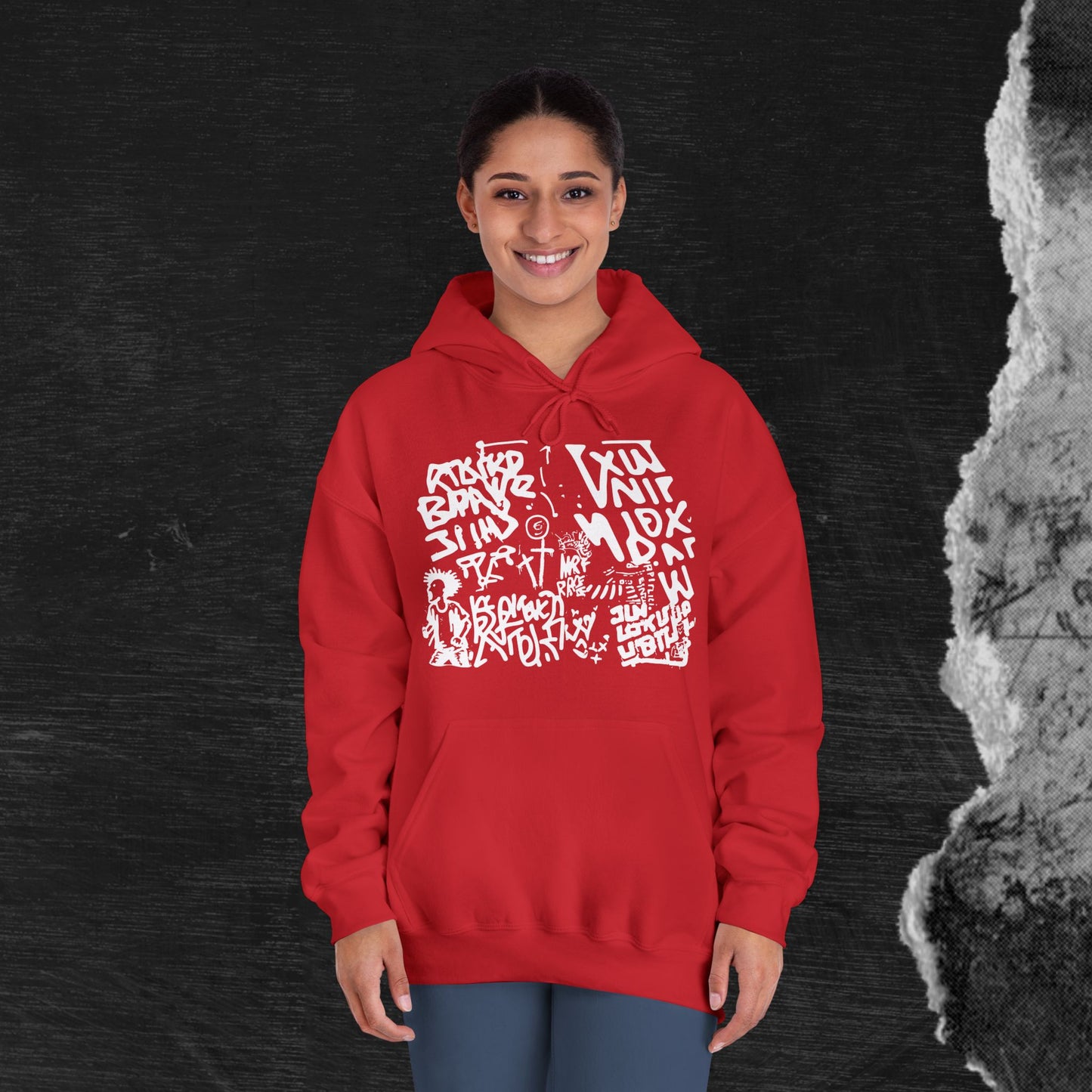 Hooded Sweatshirt - "Crazy Dollar"