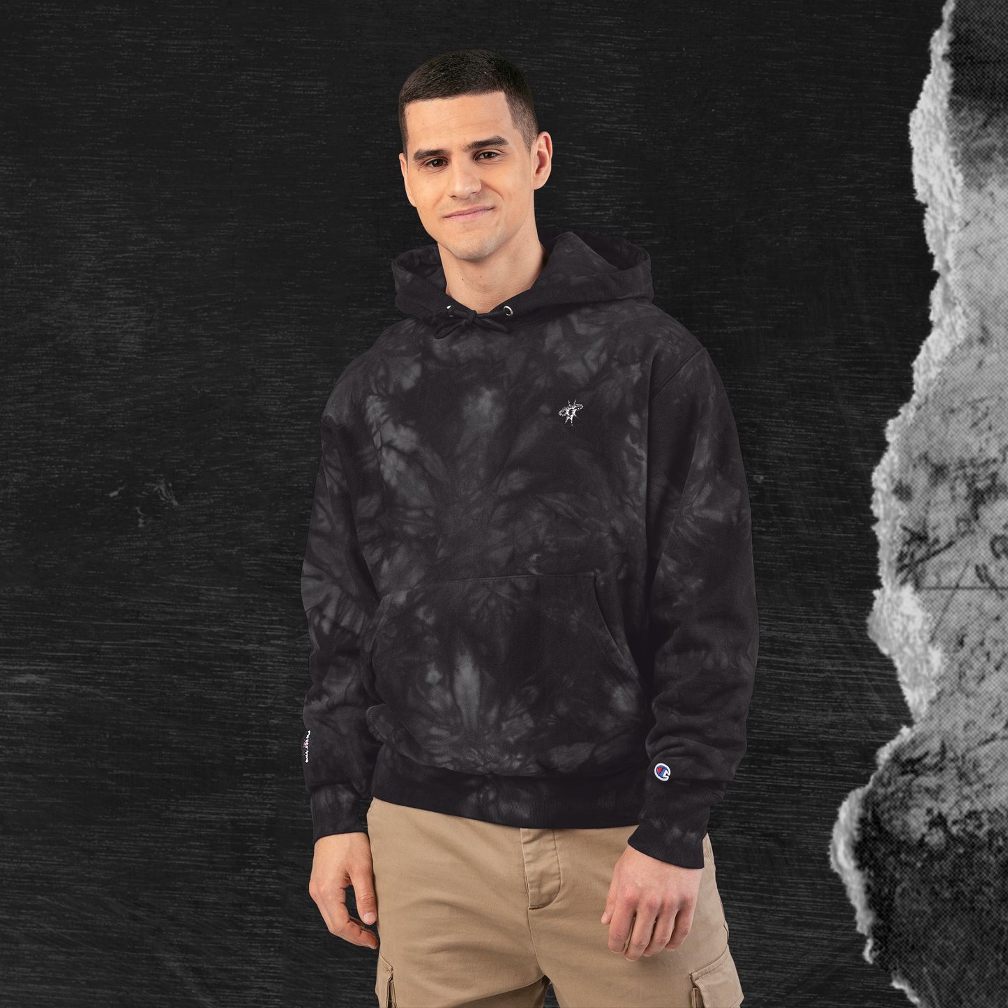 Tie-Dye Hoodie - Champion Trap-Session x Twentyfive