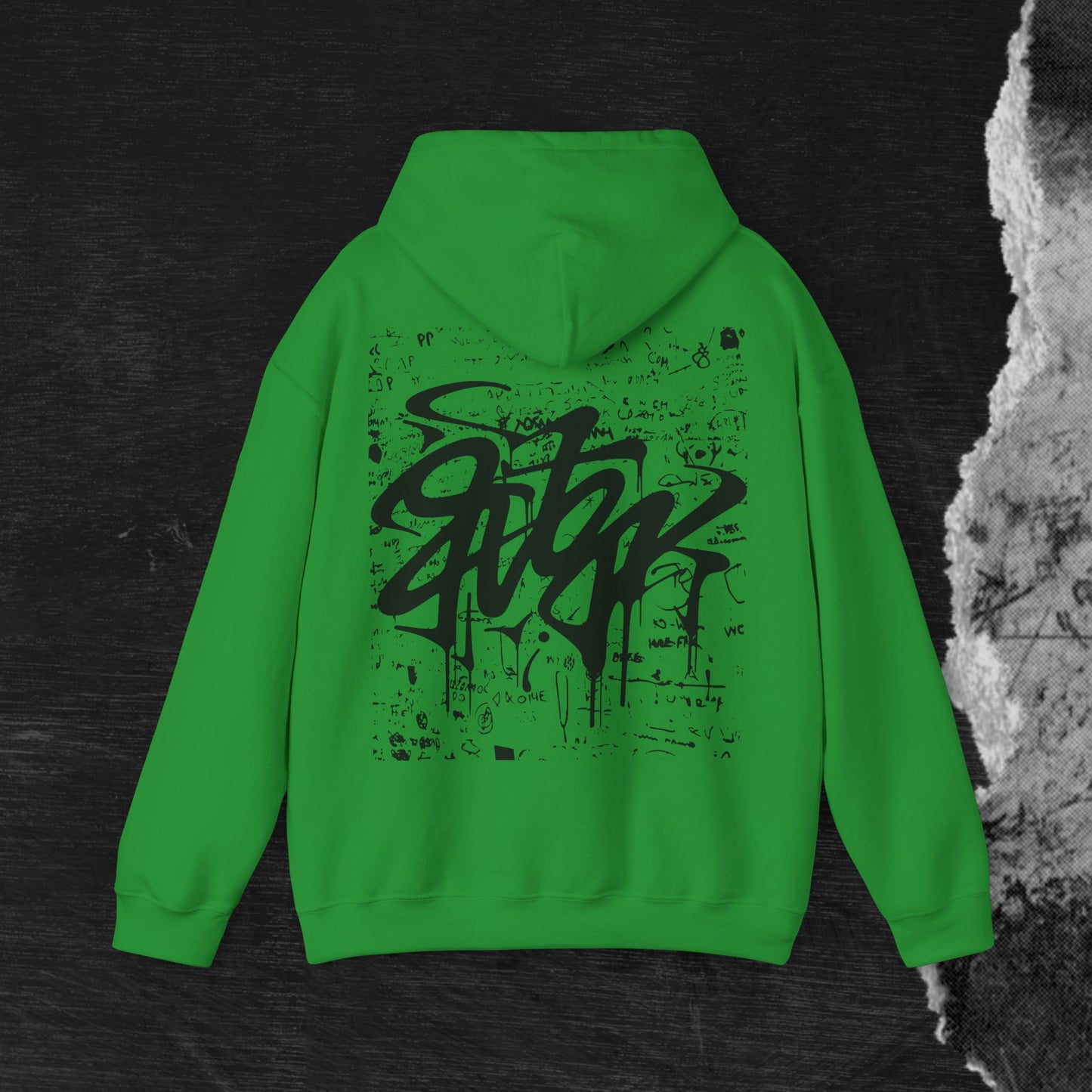Graffiti Hoodie - Street Art Unisex Sweatshirt