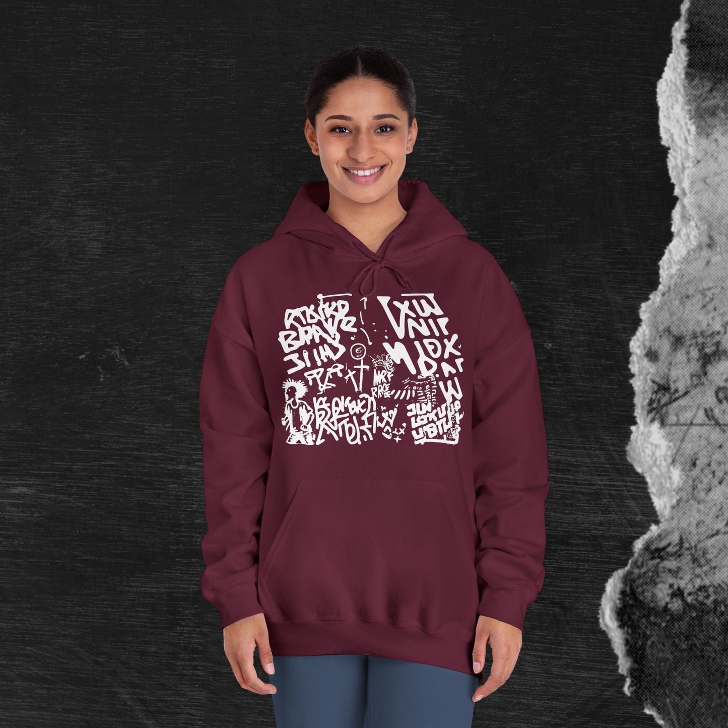 Hooded Sweatshirt - "Crazy Dollar"