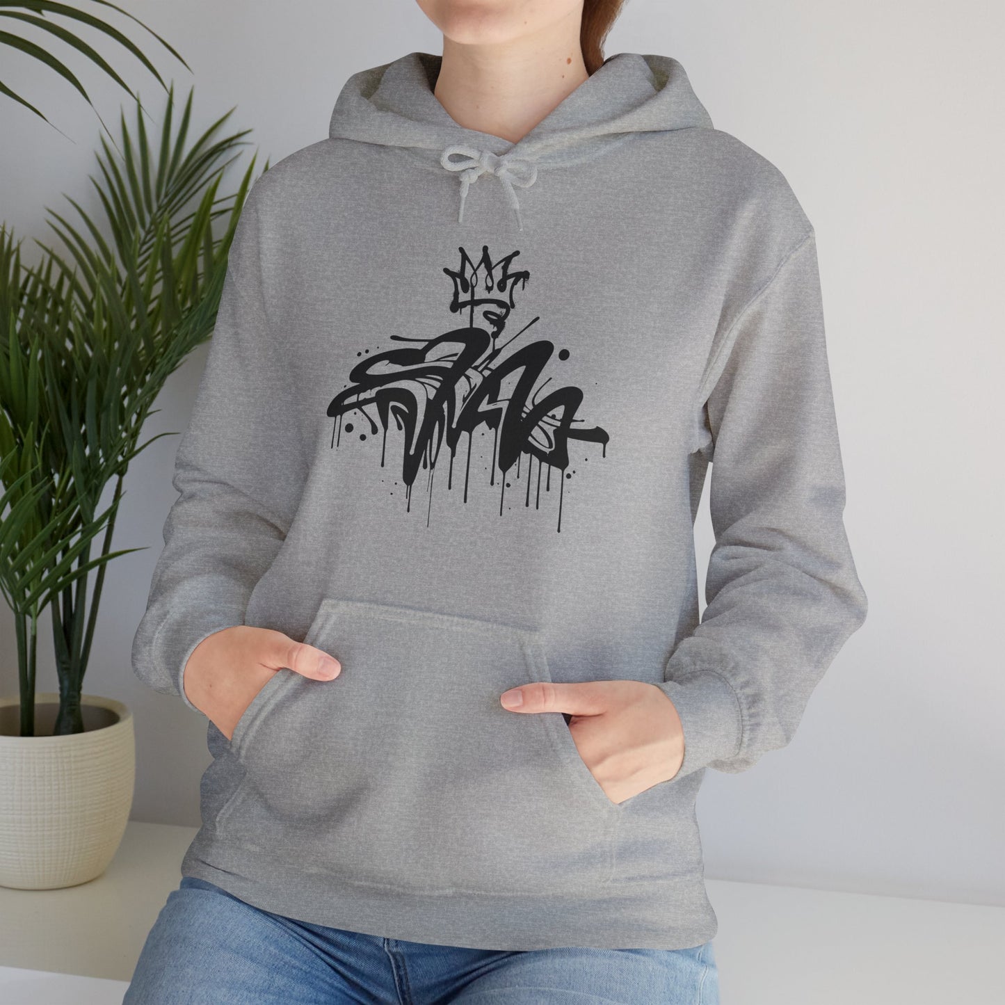 Graffiti Hoodie - Street Art Unisex Sweatshirt