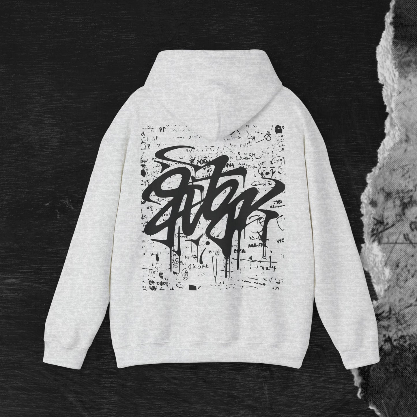 Graffiti Hoodie - Street Art Unisex Sweatshirt