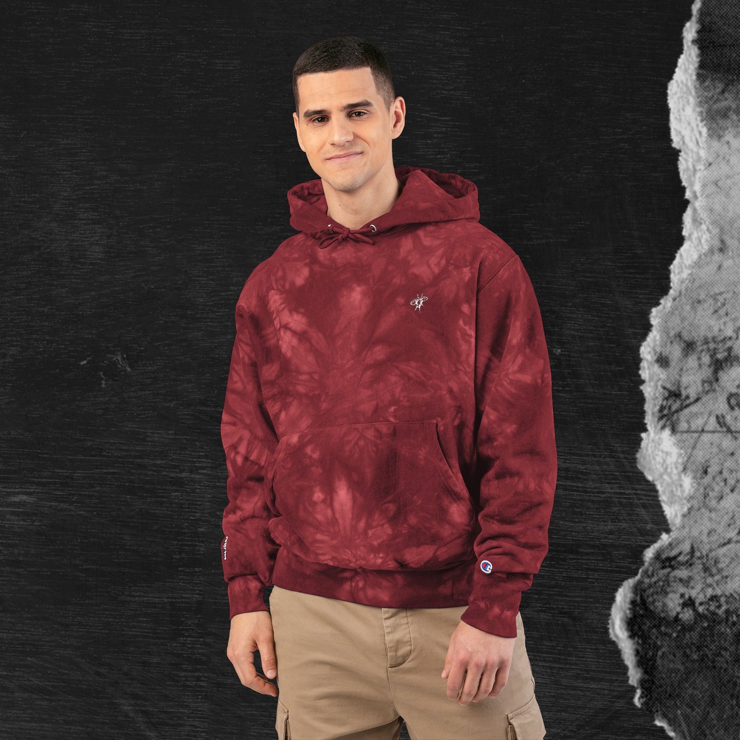 Tie-Dye Hoodie - Champion Trap-Session x Twentyfive