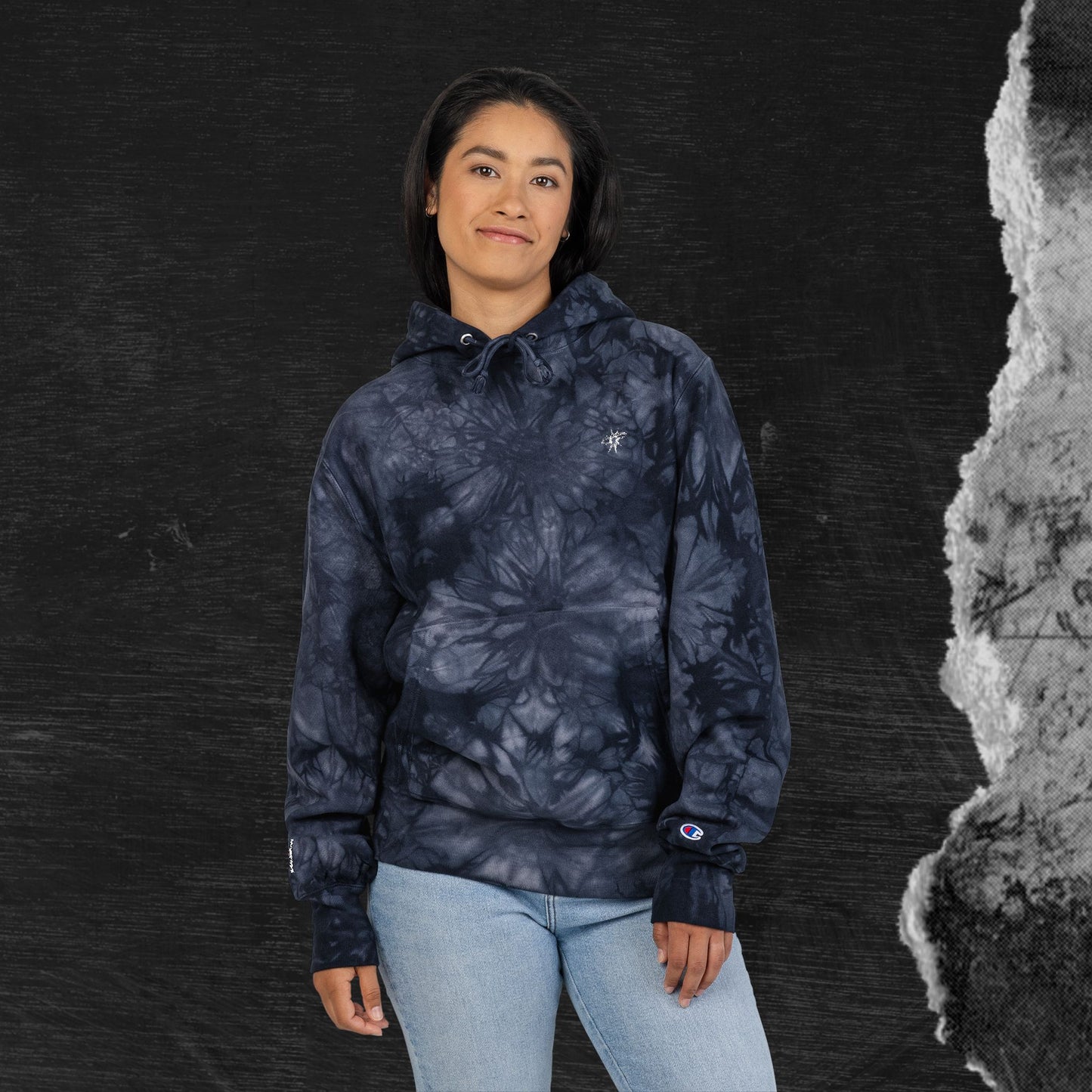 Tie-Dye Hoodie - Champion Trap-Session x Twentyfive