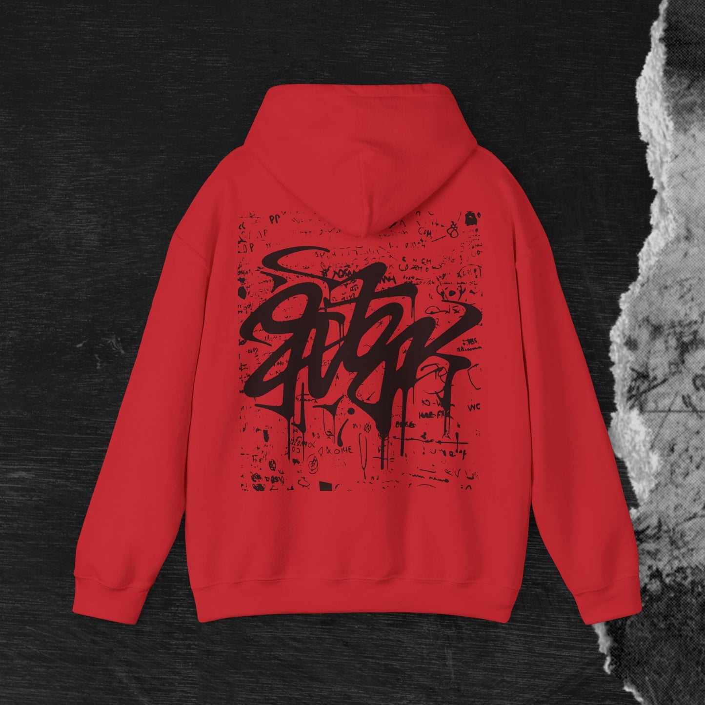 Graffiti Hoodie - Street Art Unisex Sweatshirt
