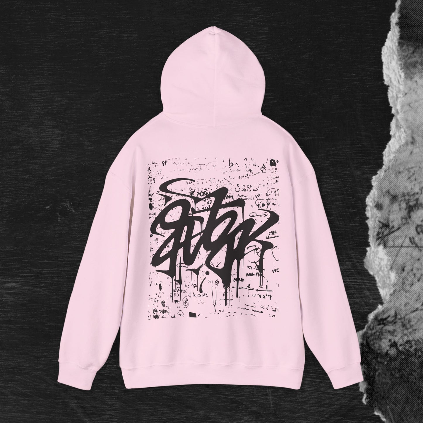 Graffiti Hoodie - Street Art Unisex Sweatshirt