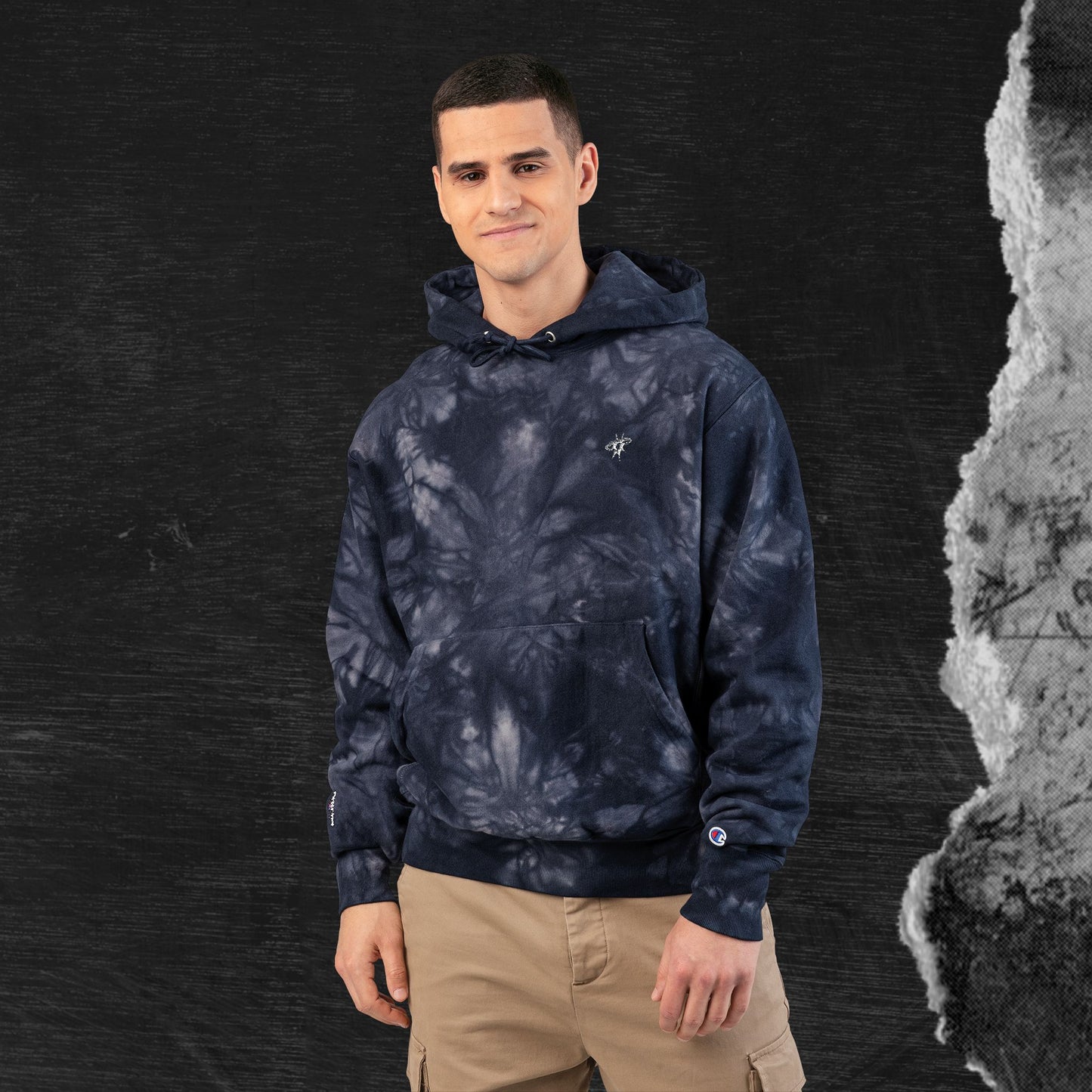Tie-Dye Hoodie - Champion Trap-Session x Twentyfive