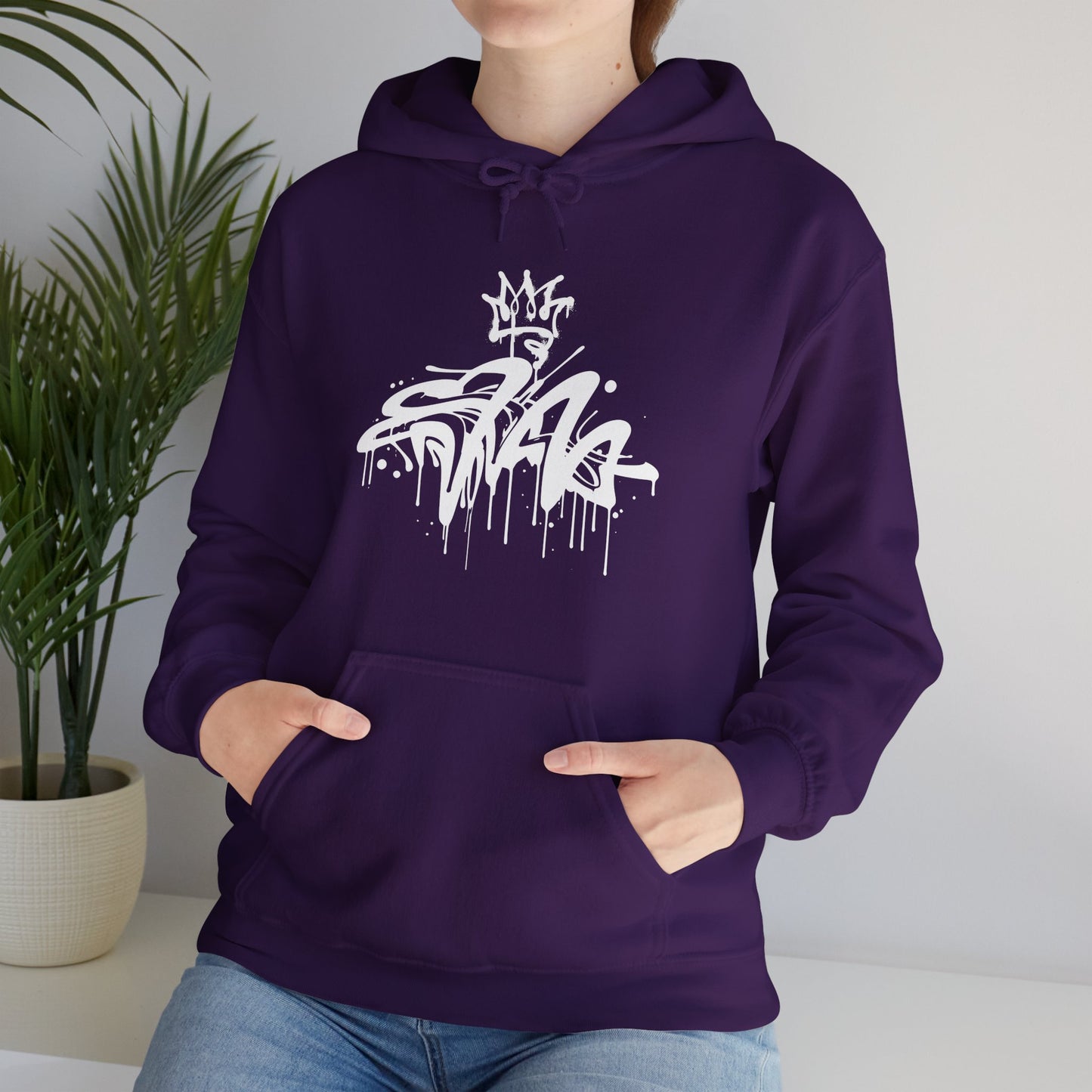 Graffiti Hoodie - Street Art Unisex Sweatshirt