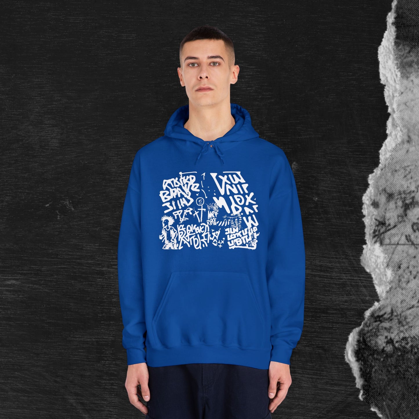 Hooded Sweatshirt - "Crazy Dollar"