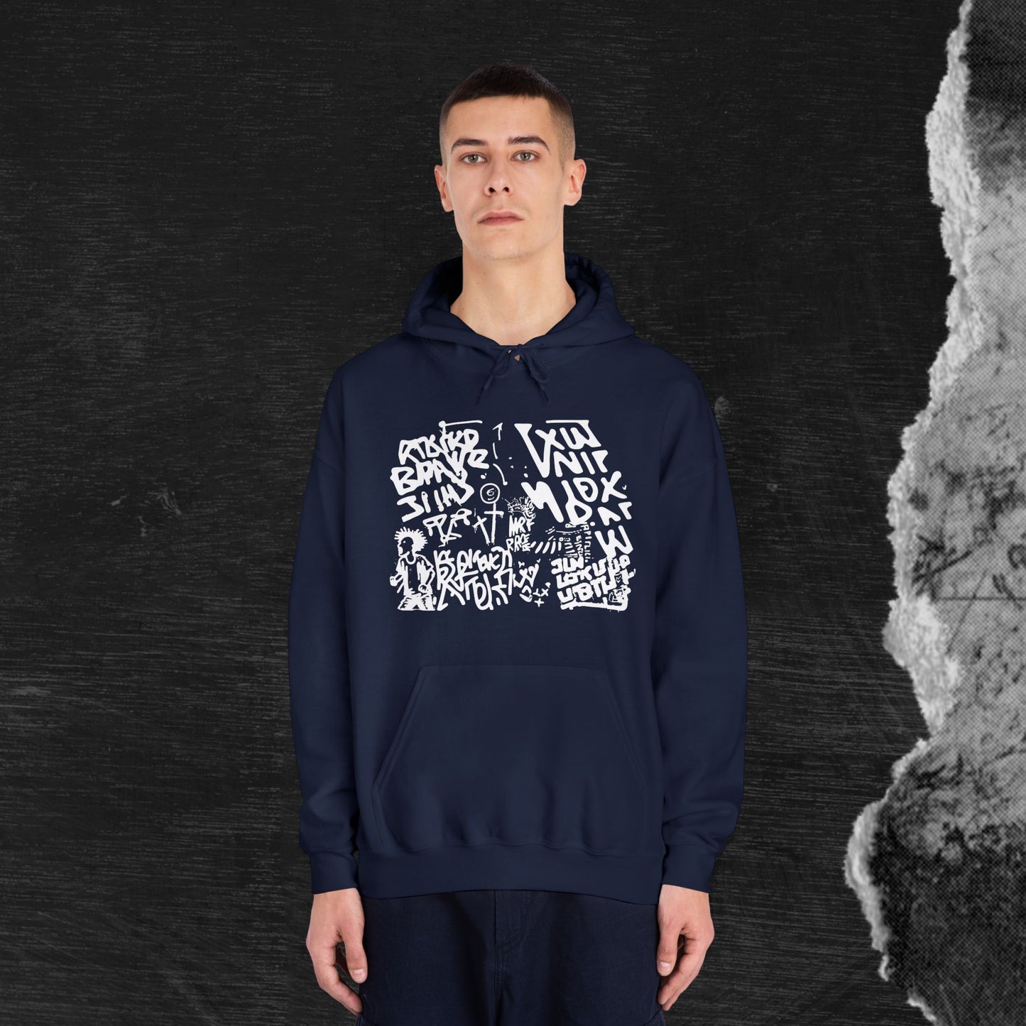 Hooded Sweatshirt - "Crazy Dollar"