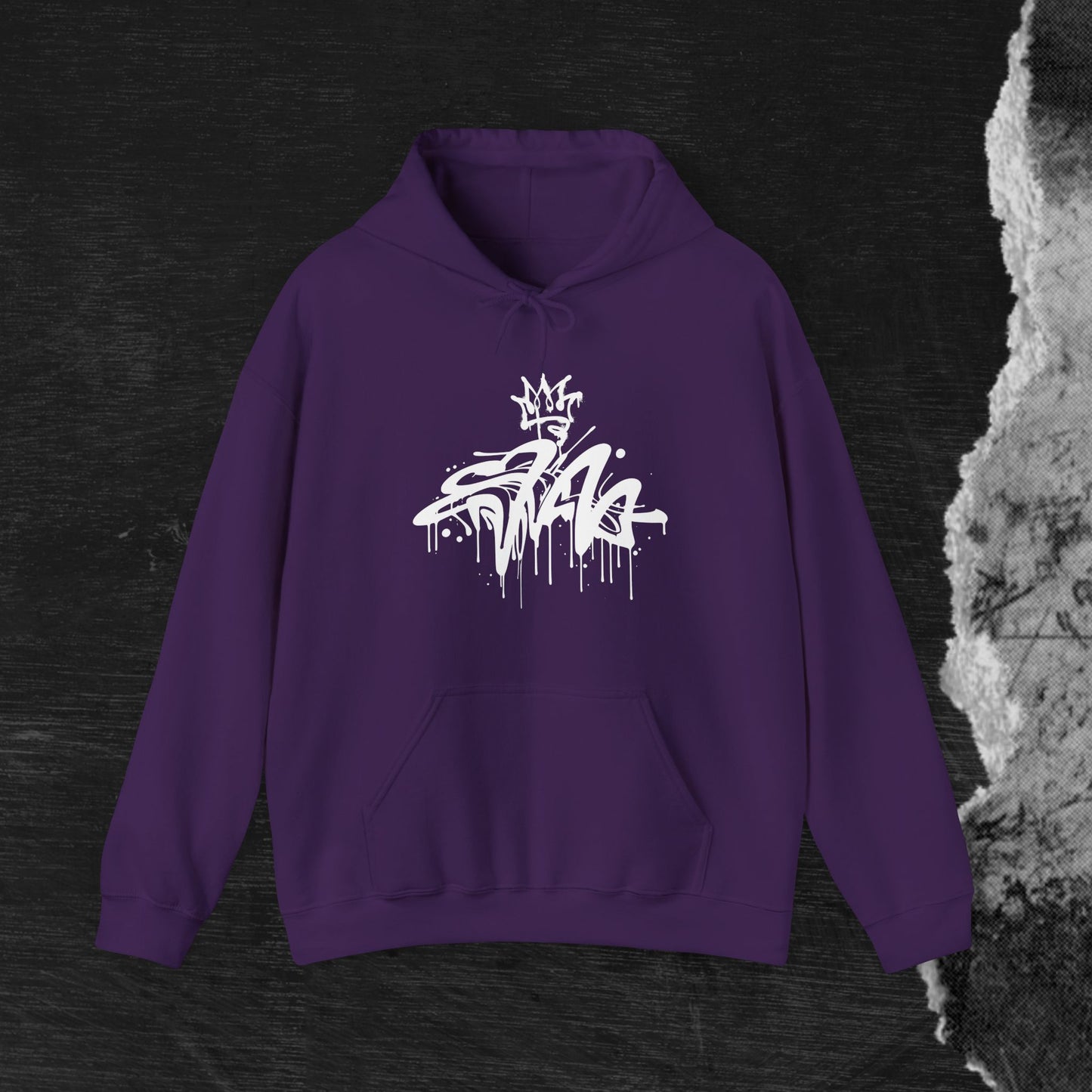 Graffiti Hoodie - Street Art Unisex Sweatshirt
