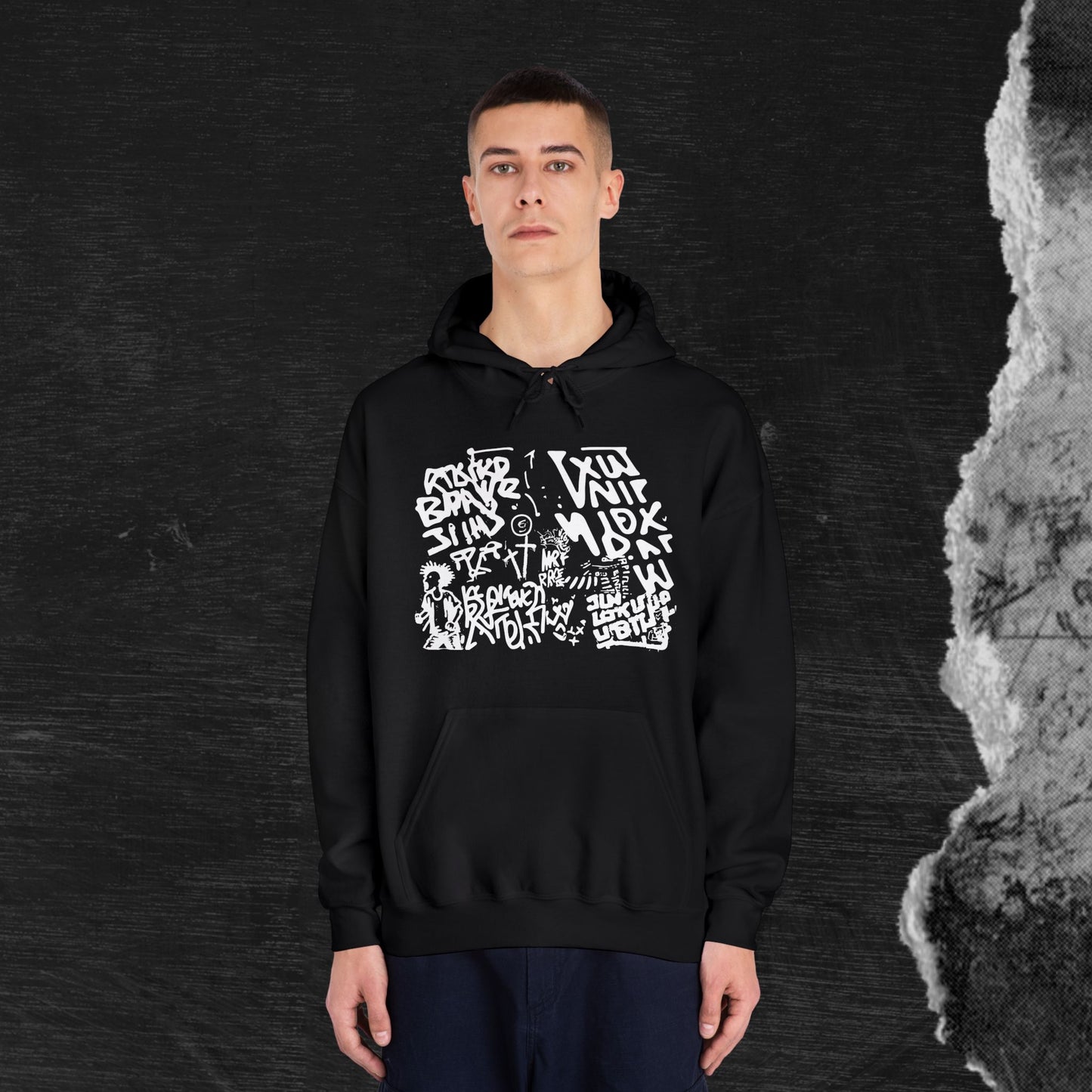 Hooded Sweatshirt - "Crazy Dollar"