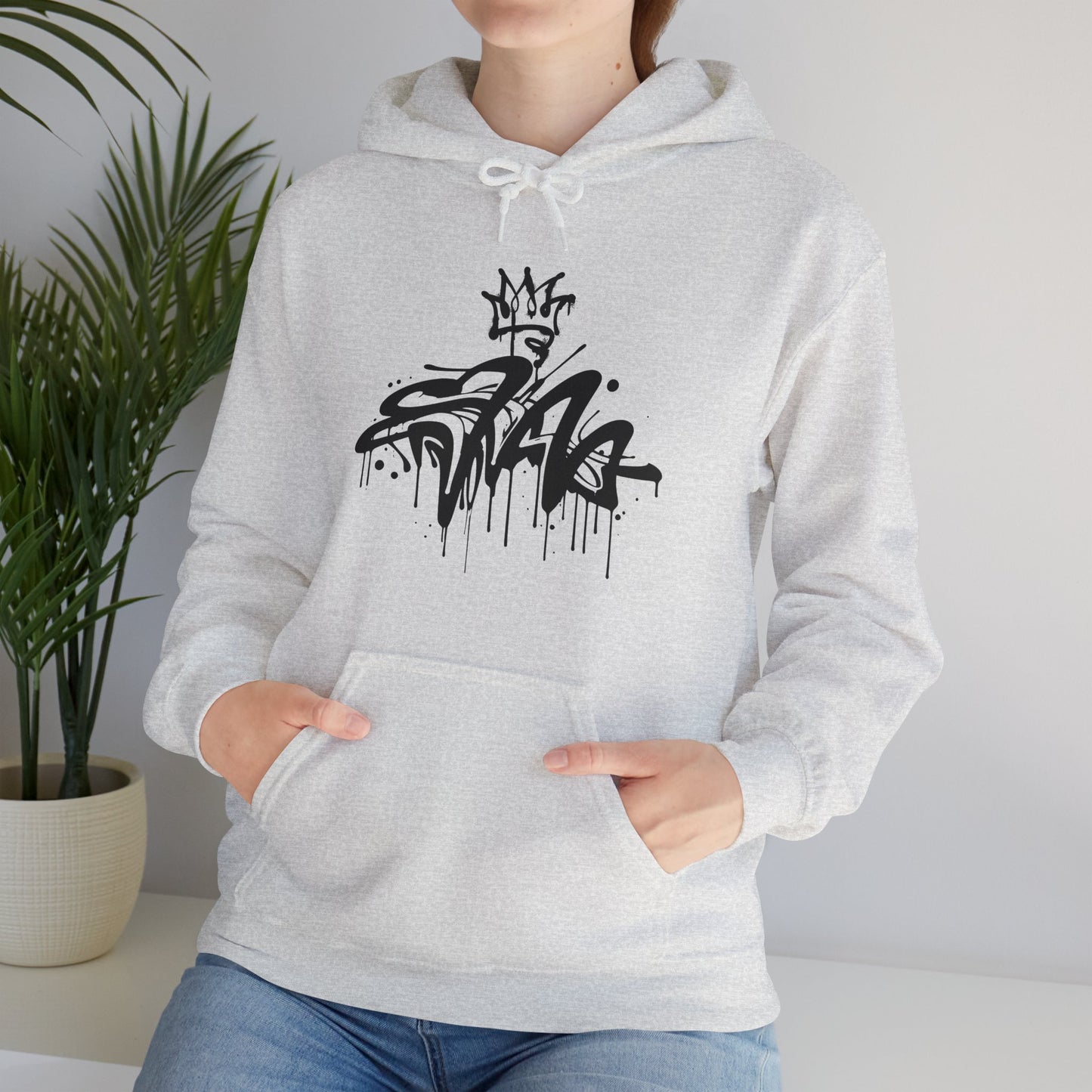 Graffiti Hoodie - Street Art Unisex Sweatshirt
