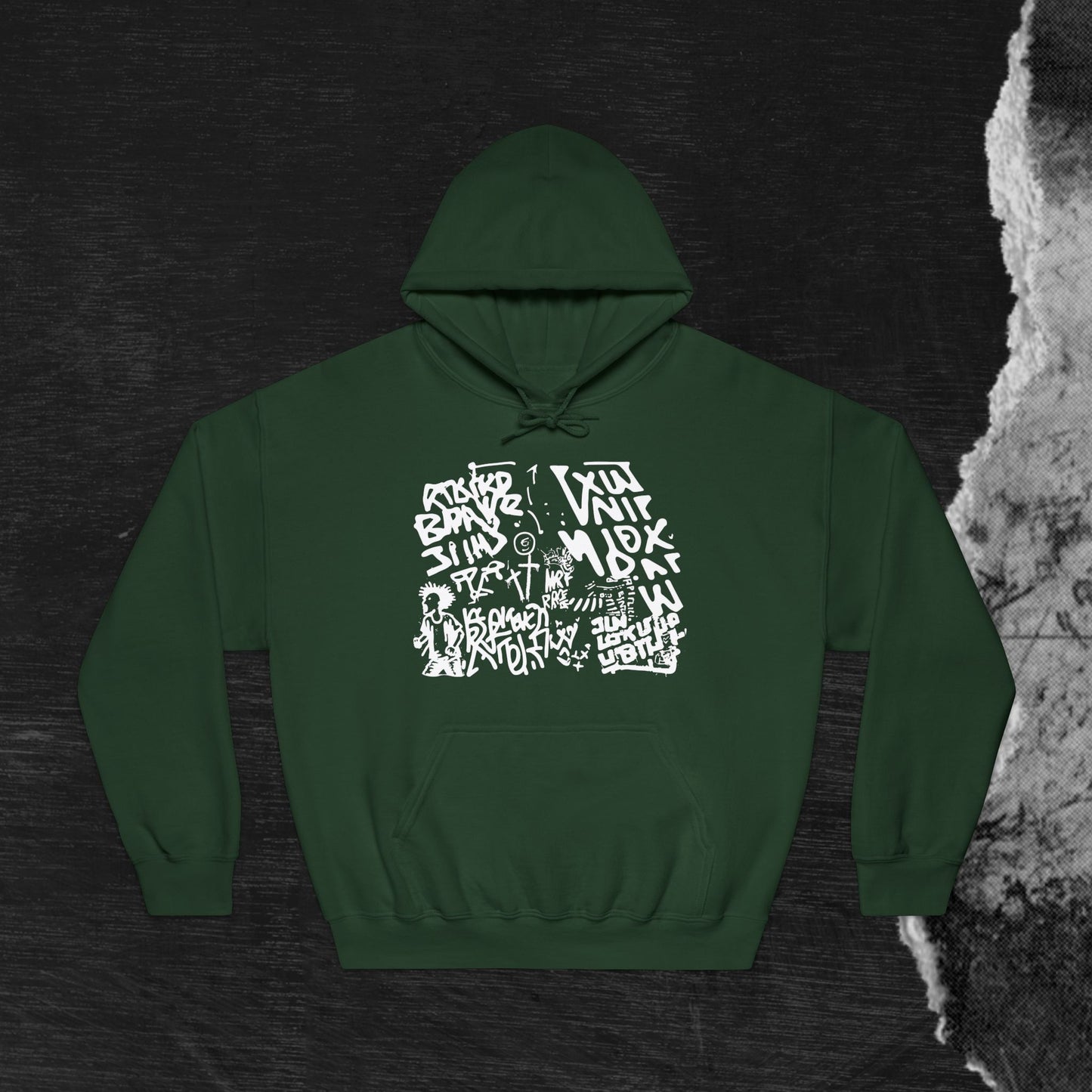 Hooded Sweatshirt - "Crazy Dollar"