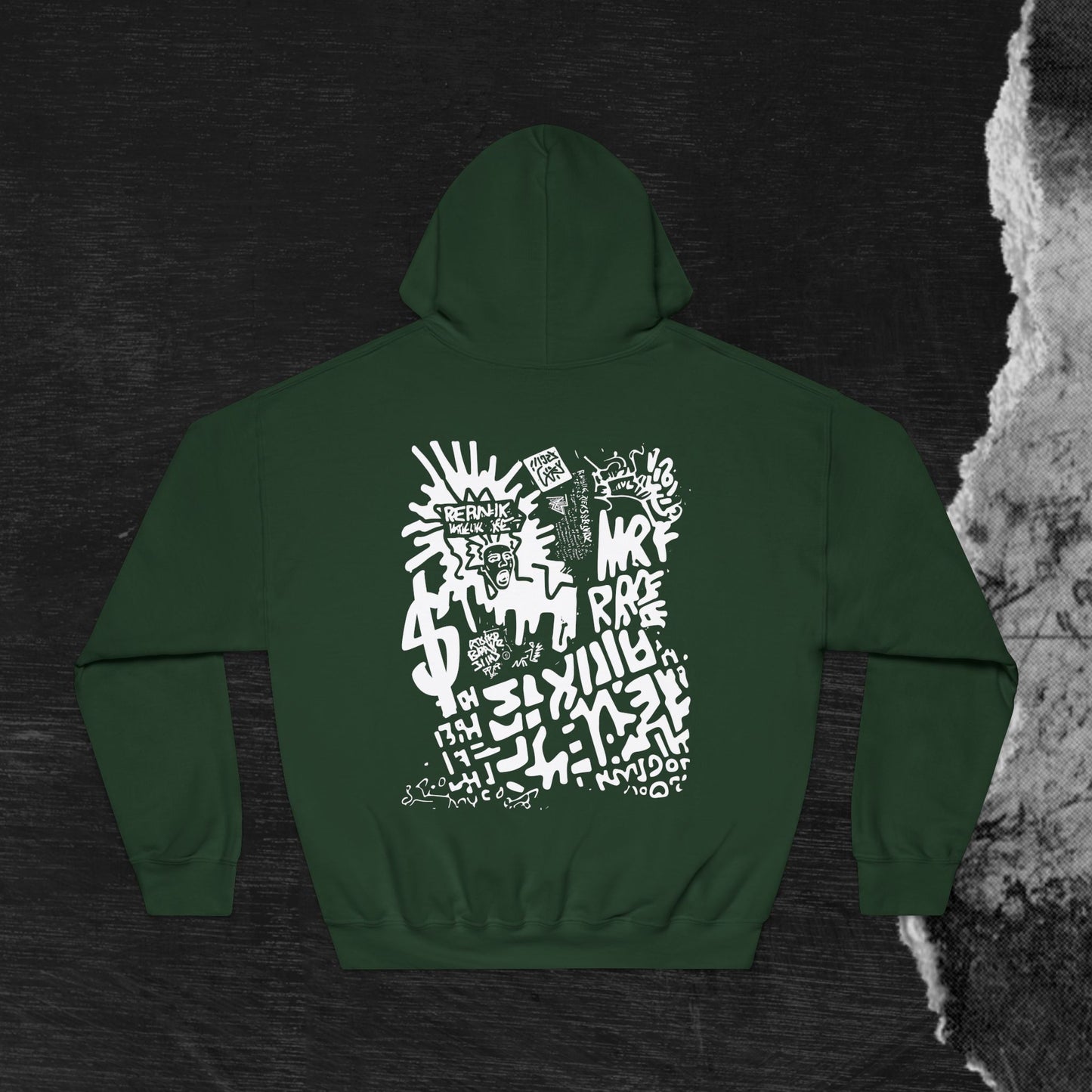 Hooded Sweatshirt - "Crazy Dollar"