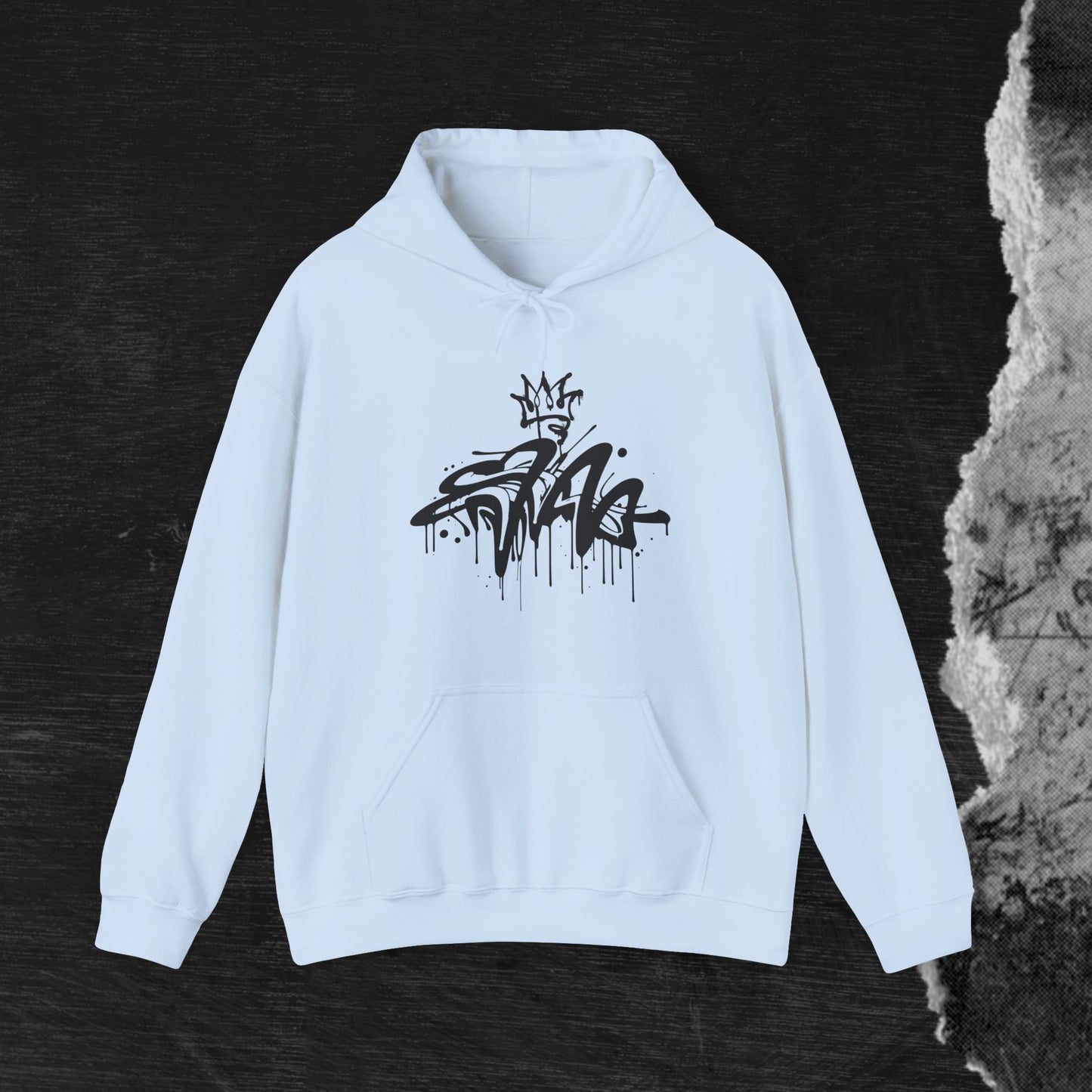 Graffiti Hoodie - Street Art Unisex Sweatshirt