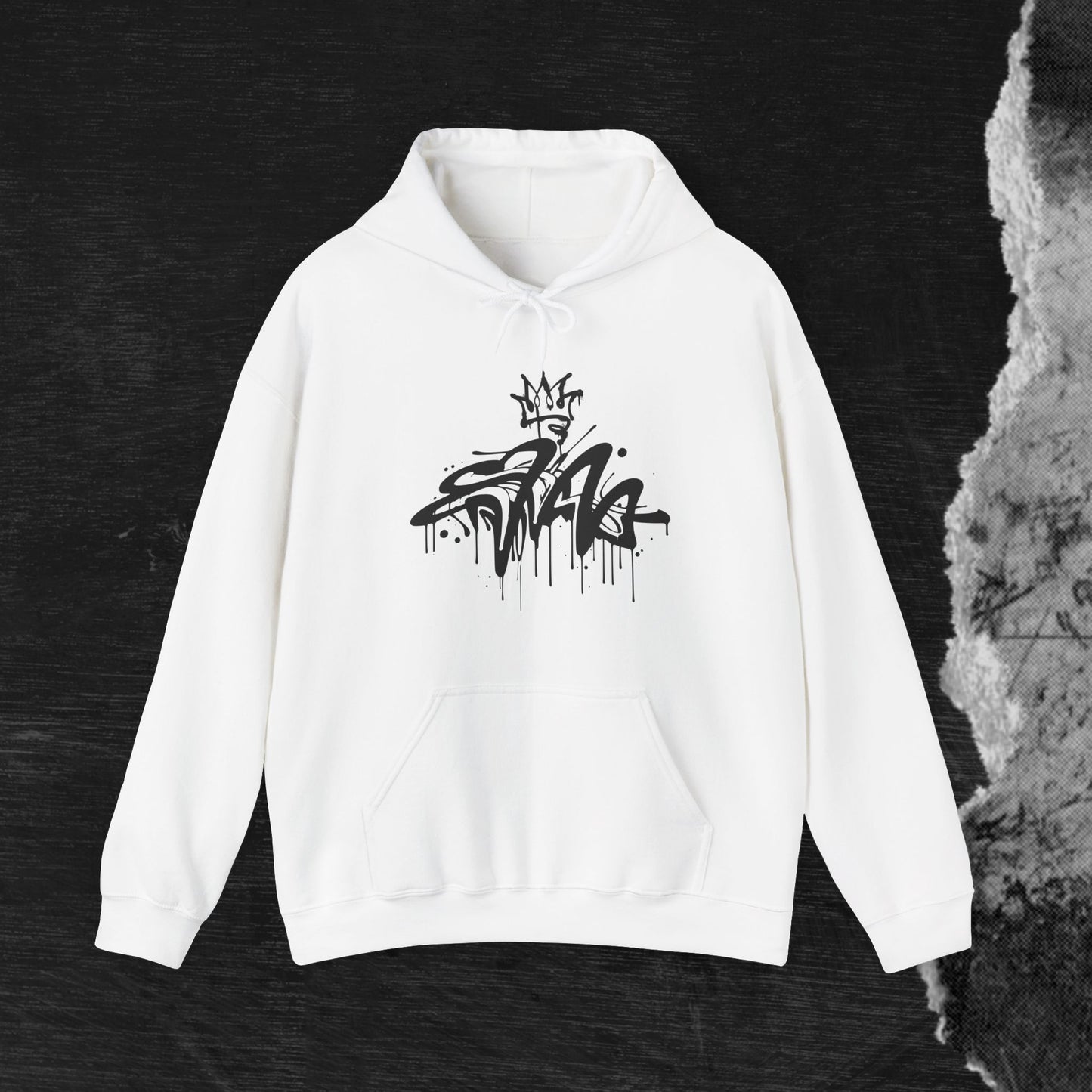 Graffiti Hoodie - Street Art Unisex Sweatshirt