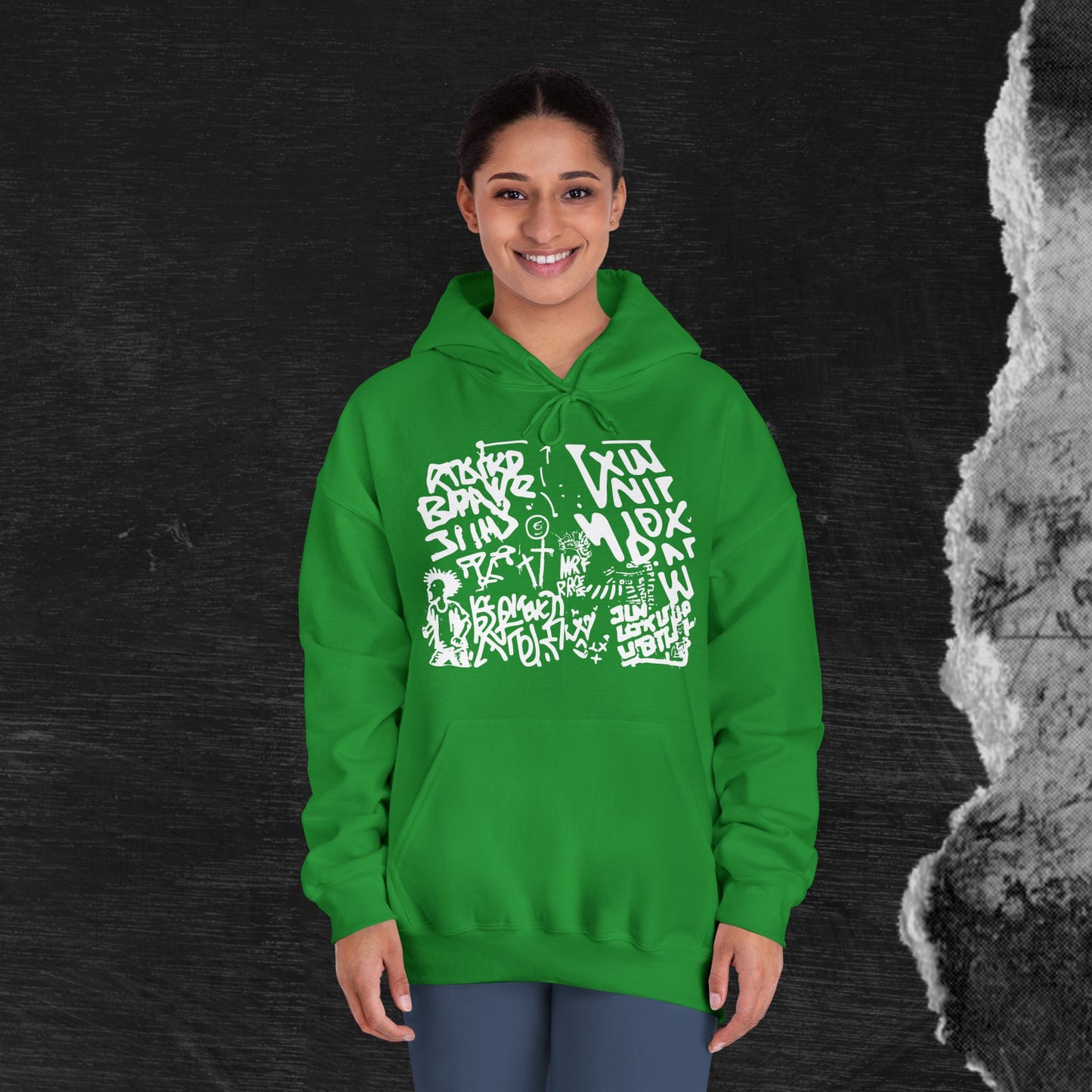 Hooded Sweatshirt - "Crazy Dollar"