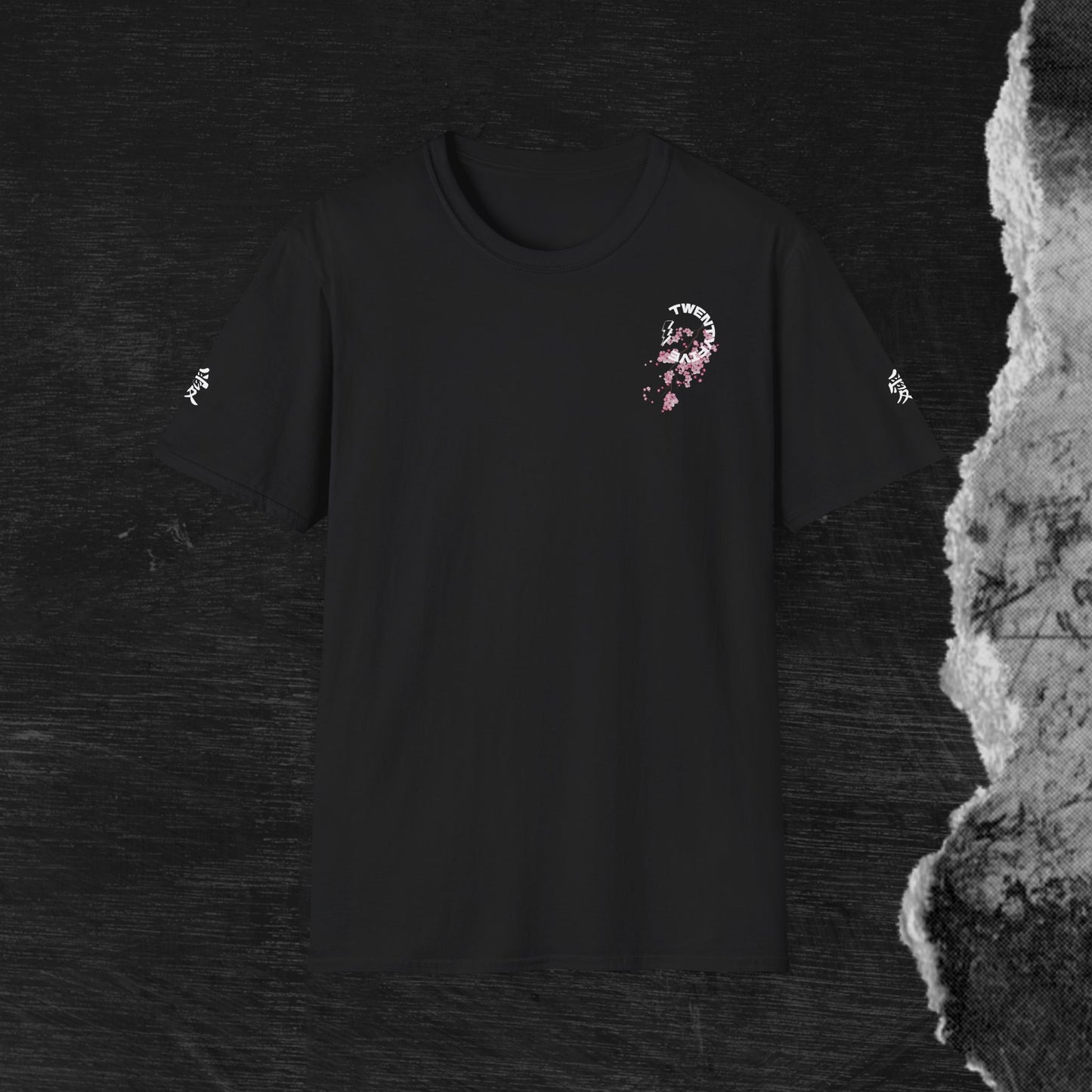 Unisex Softstyle T-Shirt with Japanese Art Design - Perfect for Anime Fans