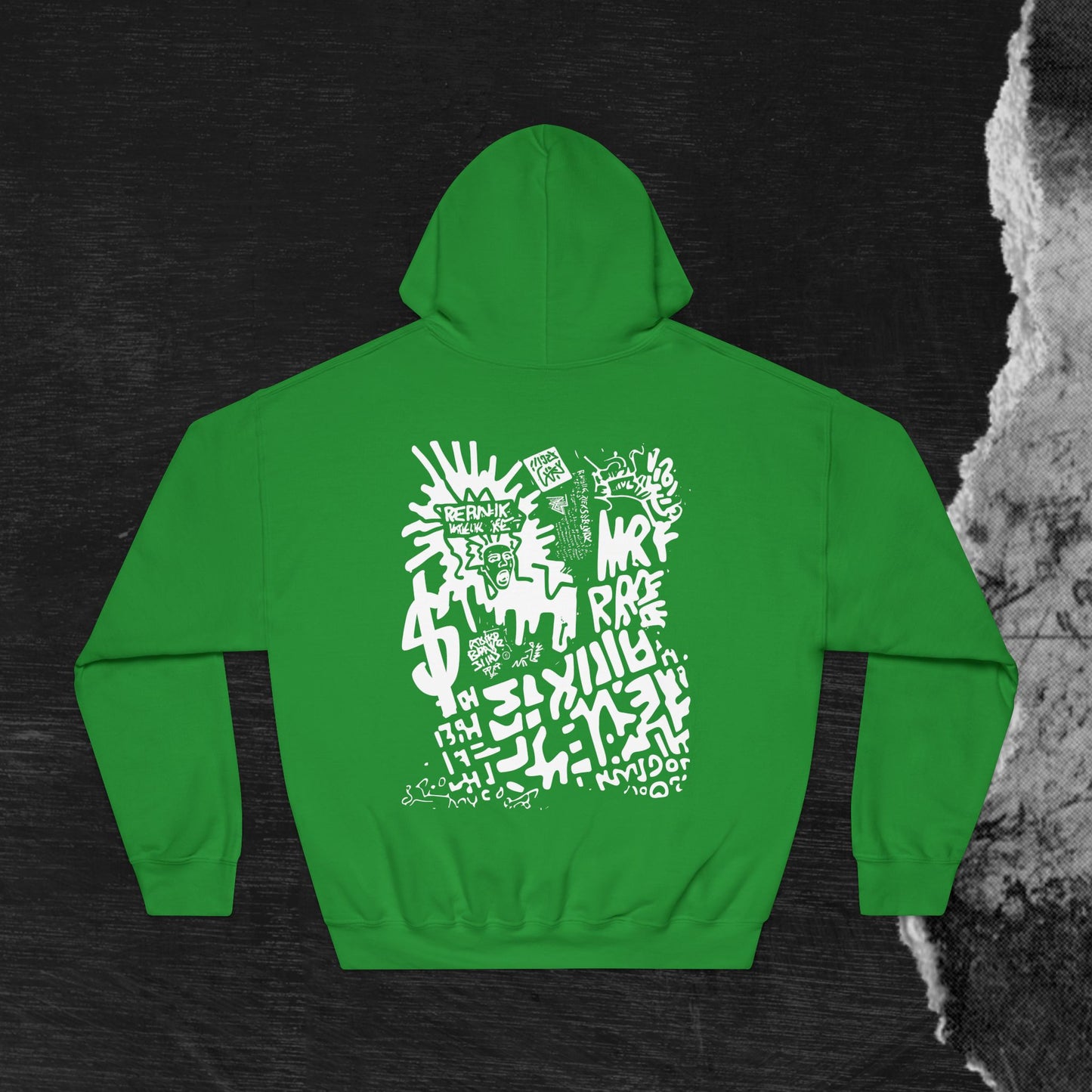 Hooded Sweatshirt - "Crazy Dollar"
