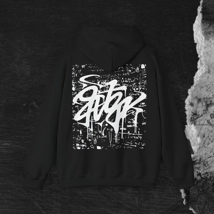Graffiti Hoodie - Street Art Unisex Sweatshirt