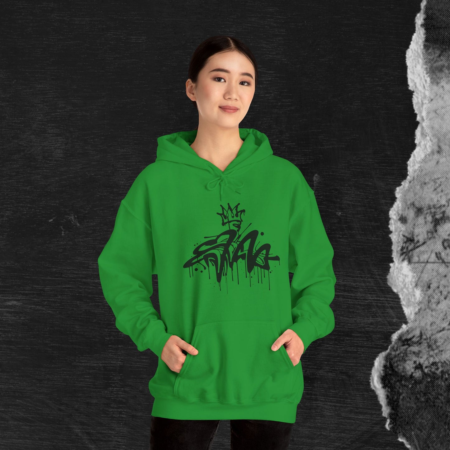 Graffiti Hoodie - Street Art Unisex Sweatshirt