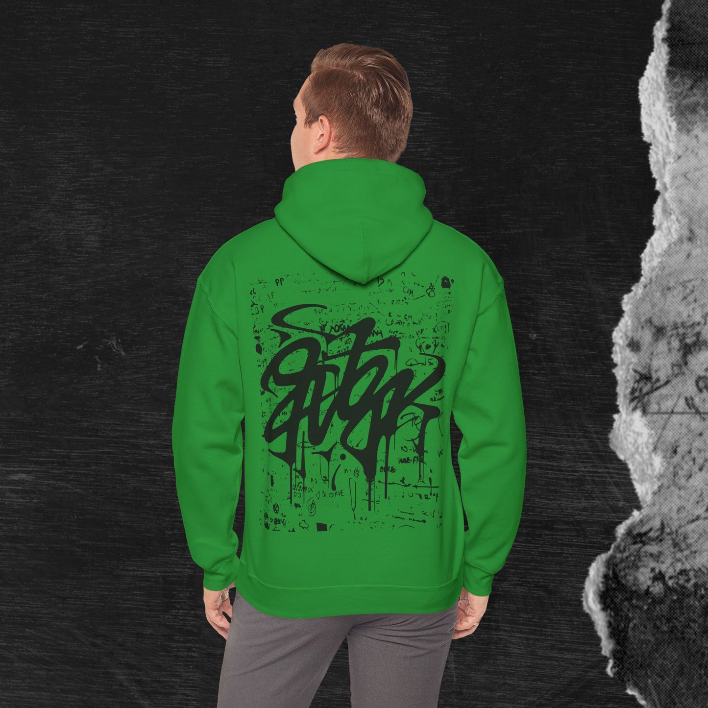 Graffiti Hoodie - Street Art Unisex Sweatshirt