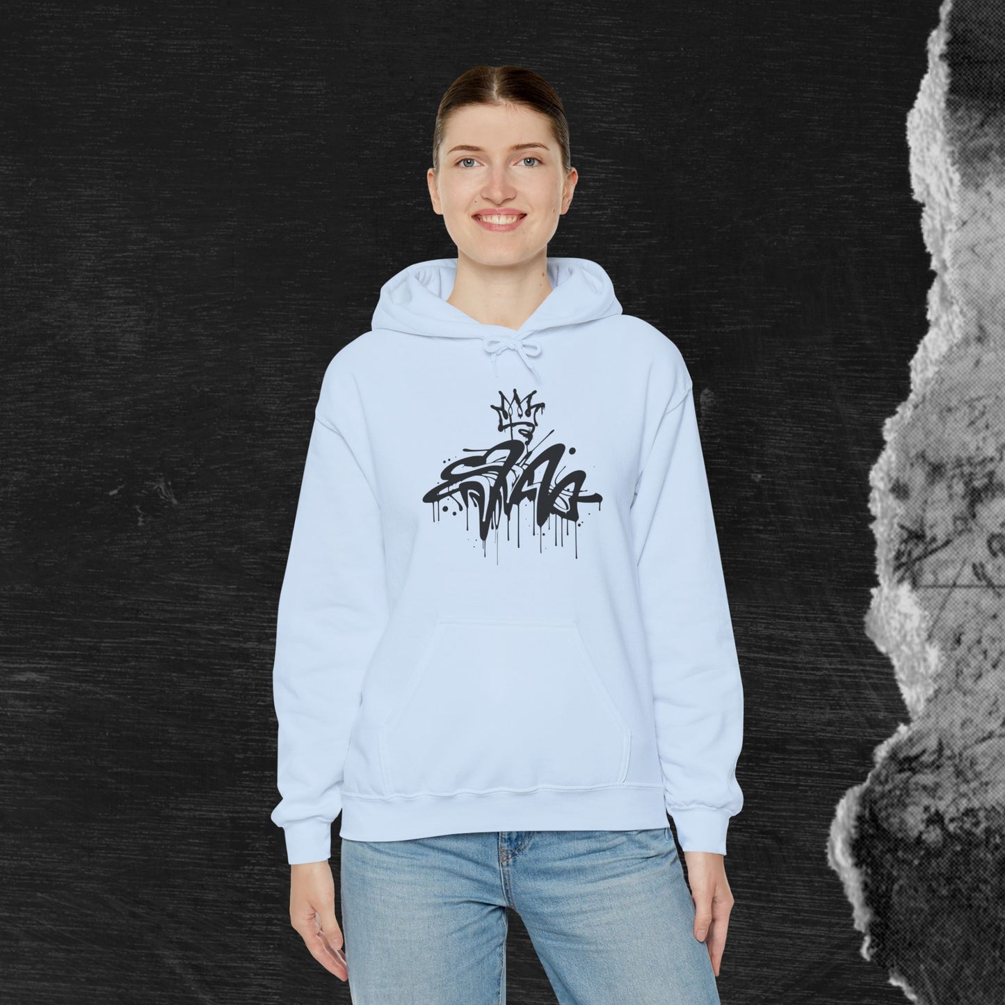 Graffiti Hoodie - Street Art Unisex Sweatshirt
