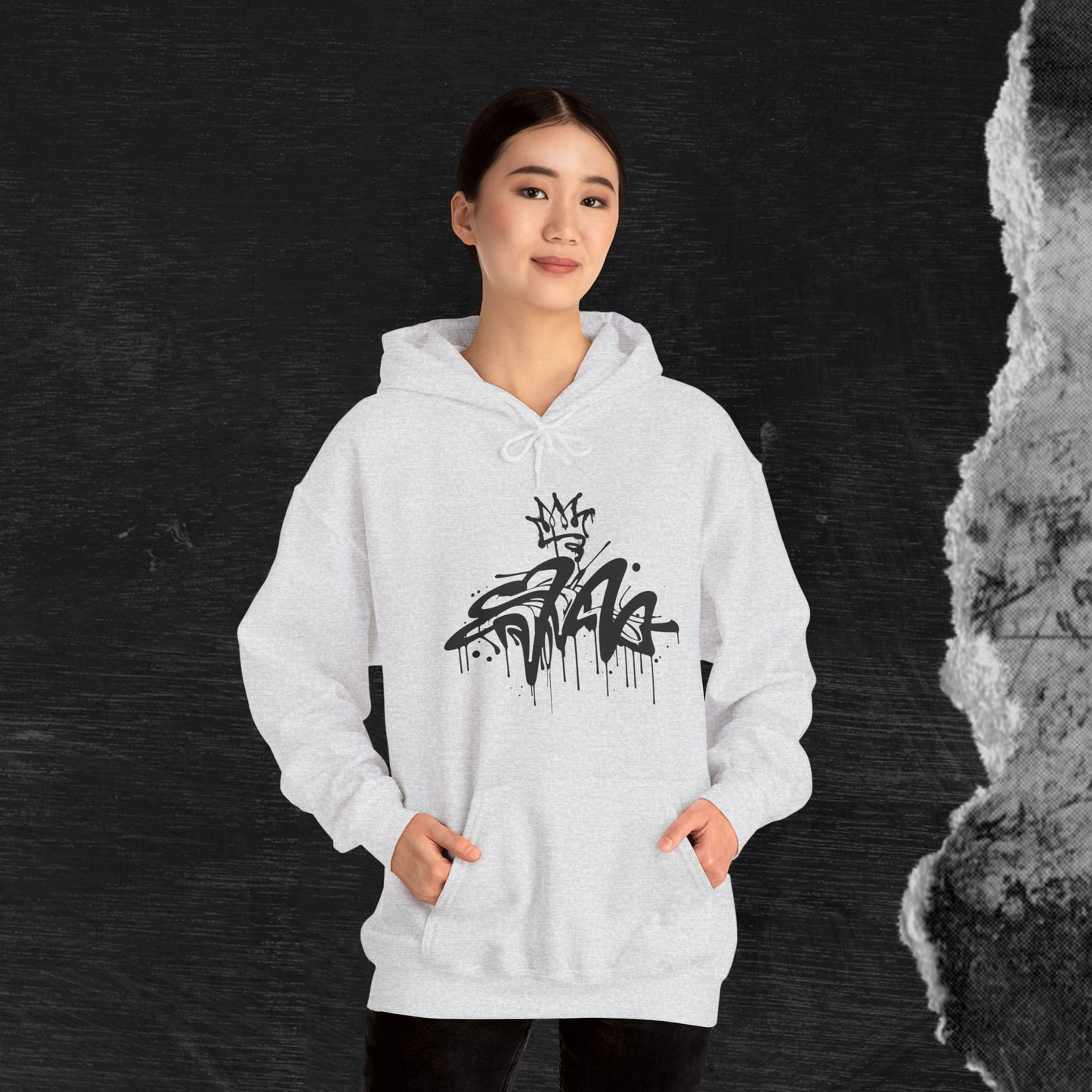 Graffiti Hoodie - Street Art Unisex Sweatshirt