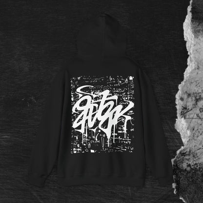 Graffiti Hoodie - Street Art Unisex Sweatshirt