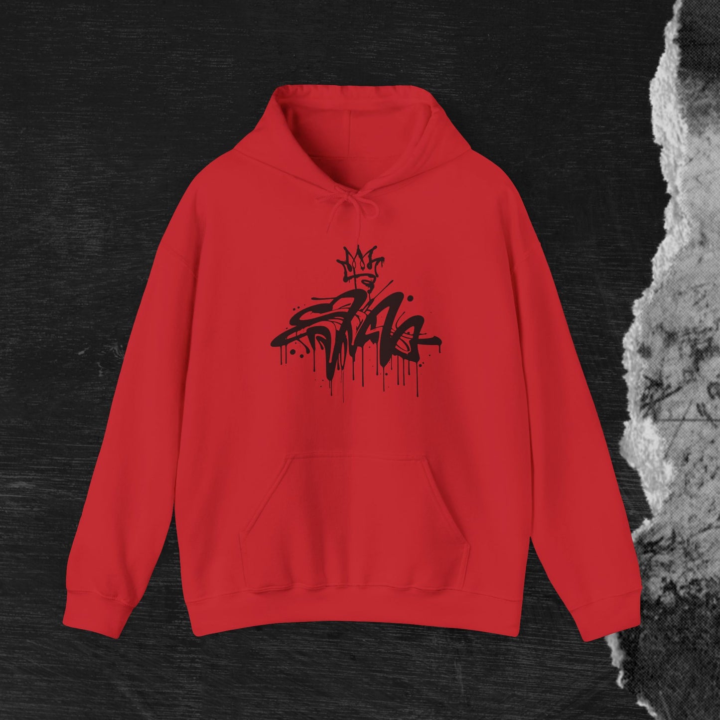 Graffiti Hoodie - Street Art Unisex Sweatshirt