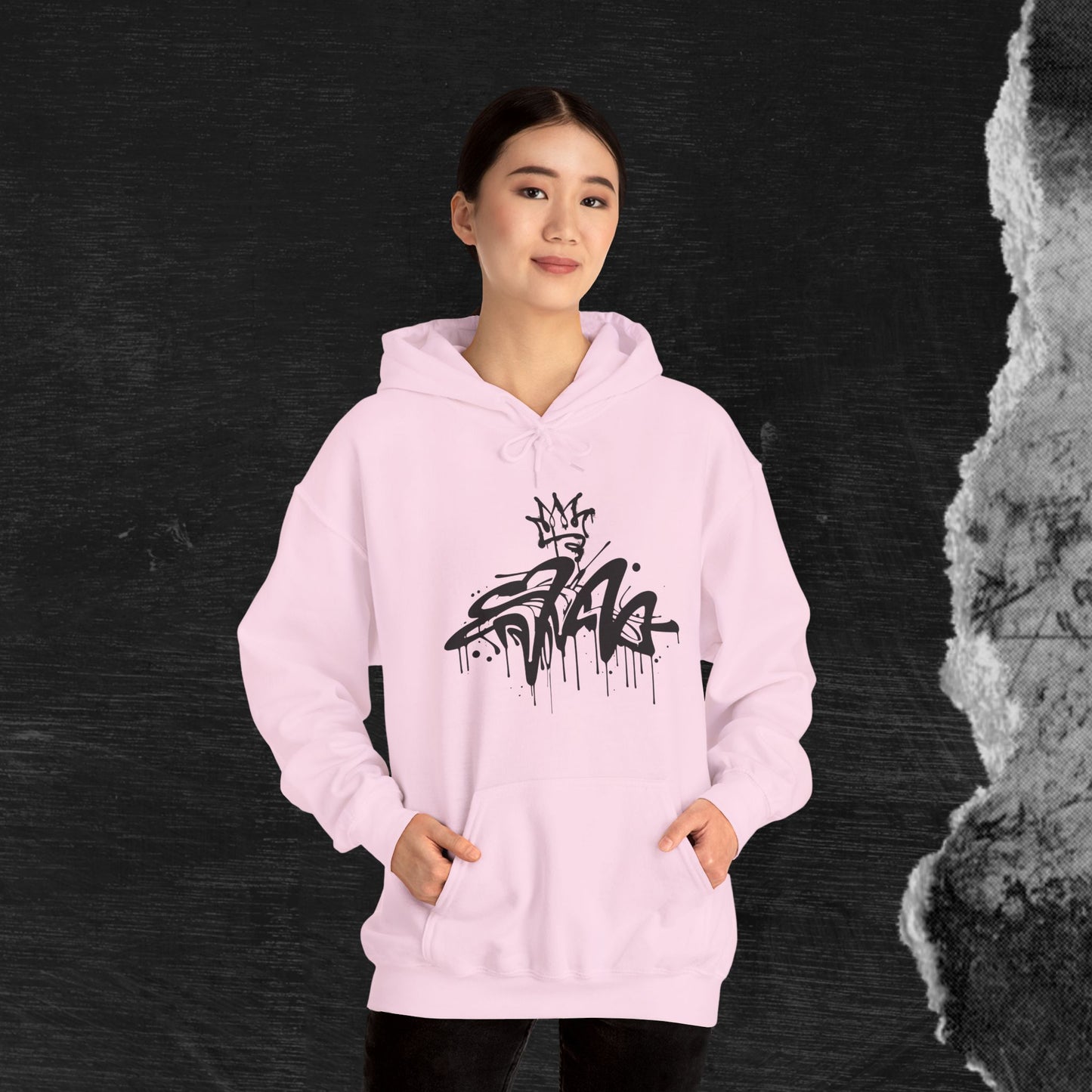 Graffiti Hoodie - Street Art Unisex Sweatshirt