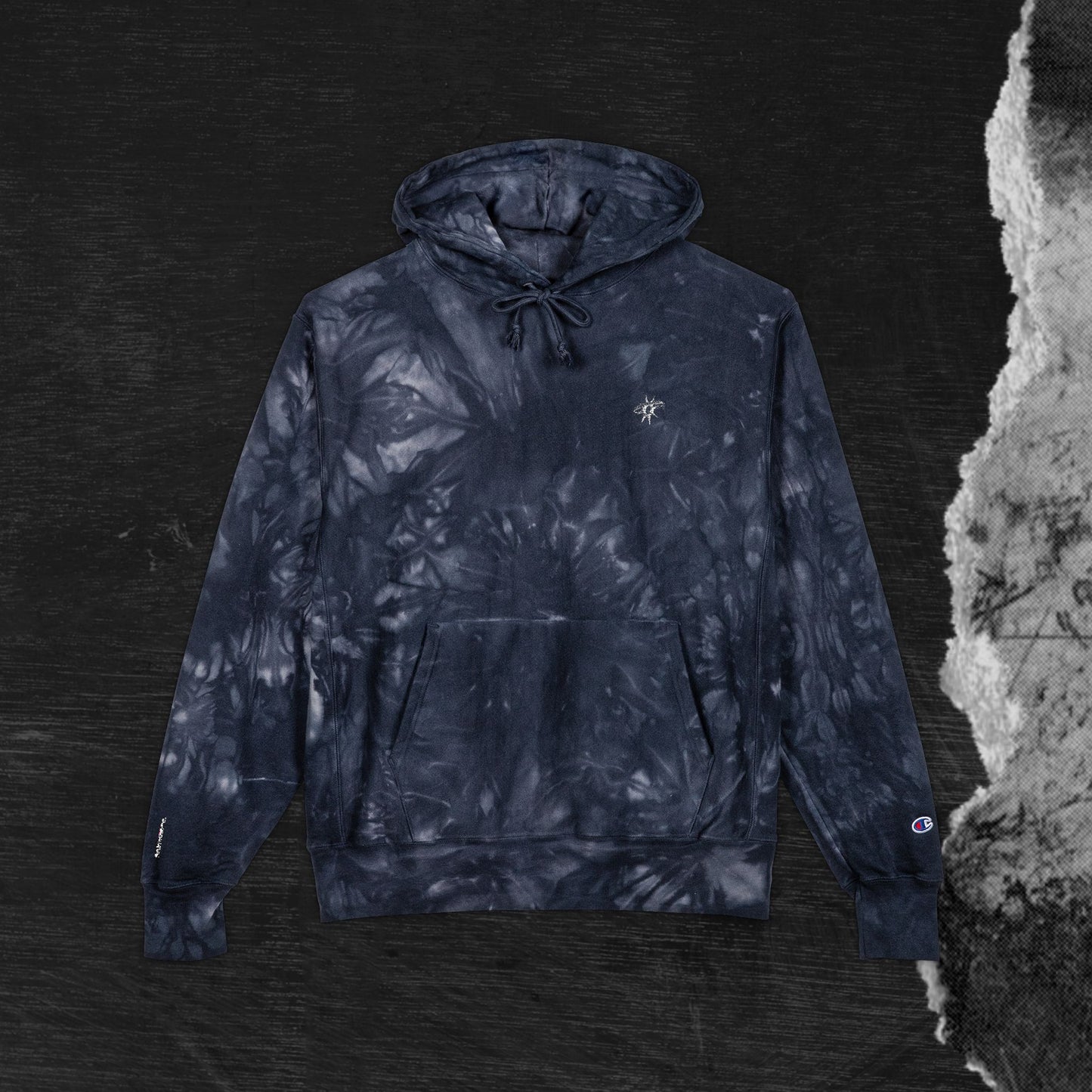 Tie-Dye Hoodie - Champion Trap-Session x Twentyfive