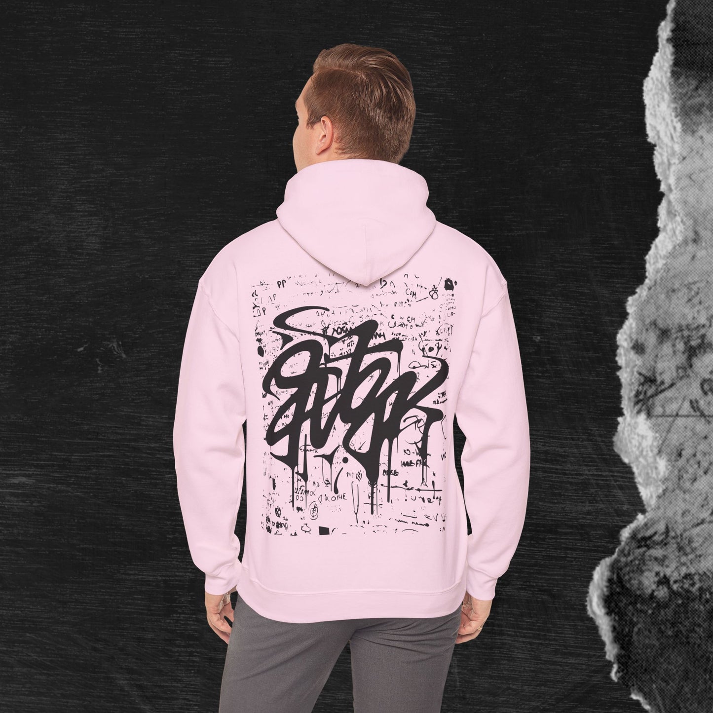 Graffiti Hoodie - Street Art Unisex Sweatshirt