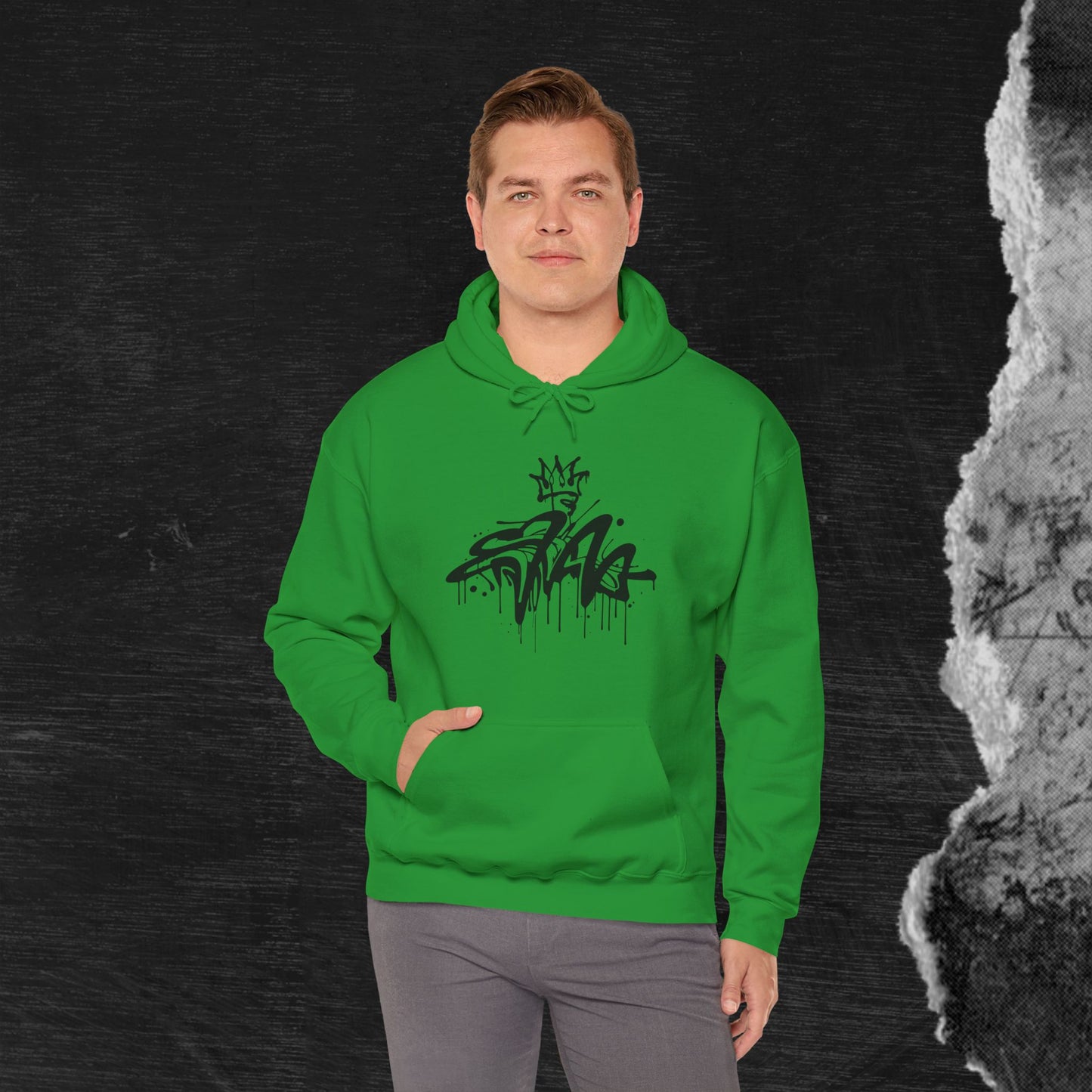 Graffiti Hoodie - Street Art Unisex Sweatshirt