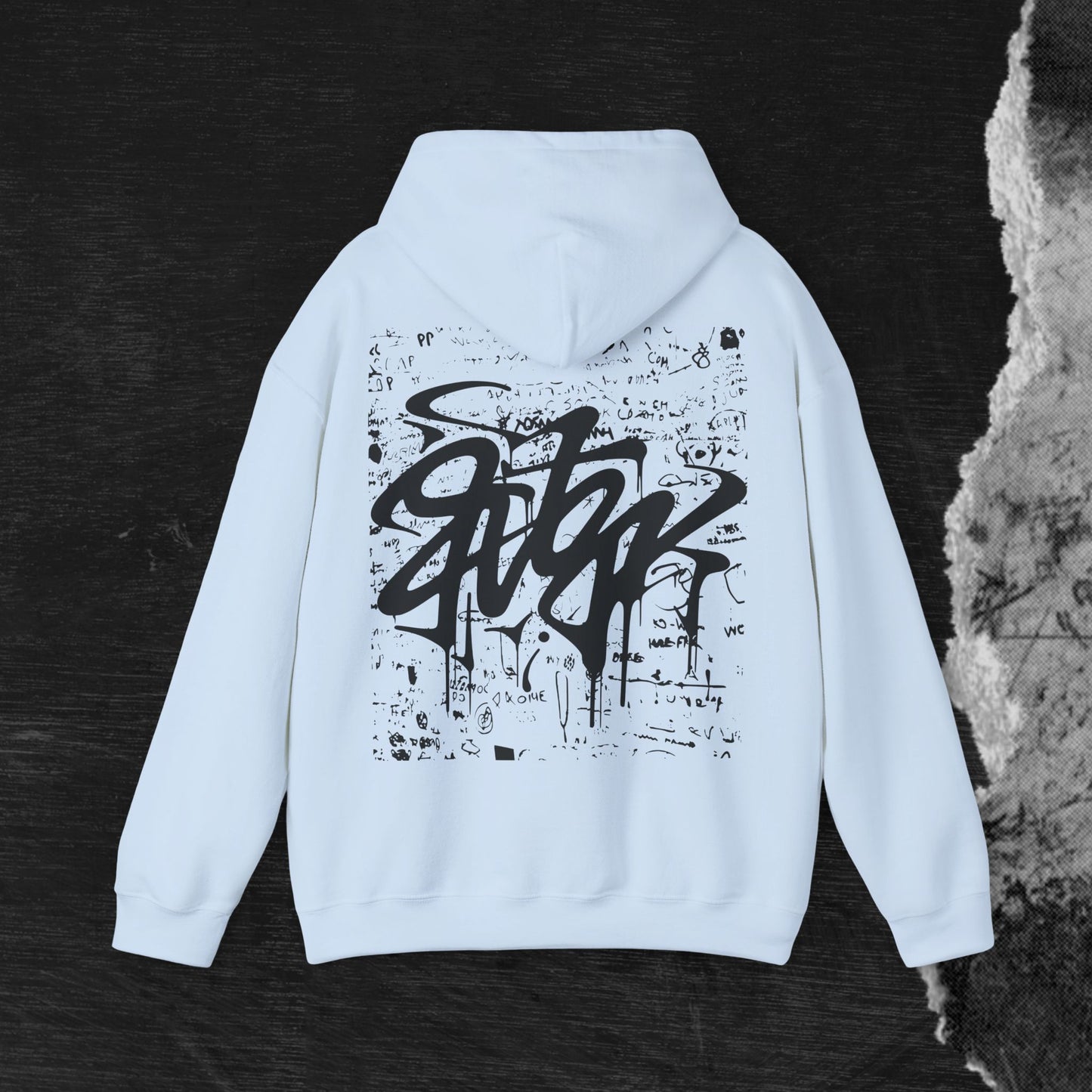 Graffiti Hoodie - Street Art Unisex Sweatshirt