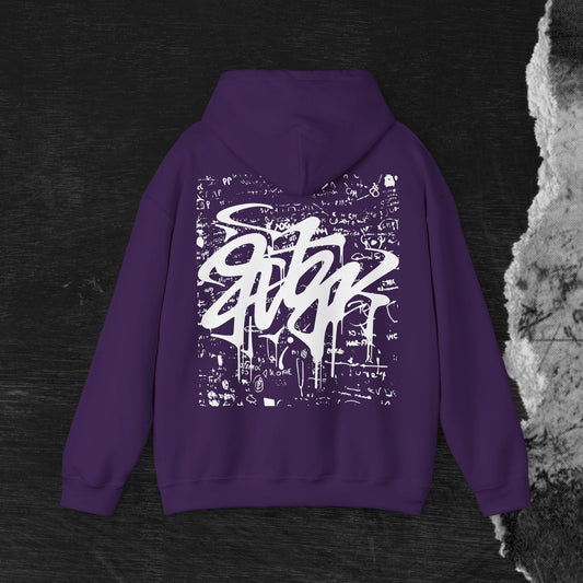 Graffiti Hoodie - Street Art Unisex Sweatshirt