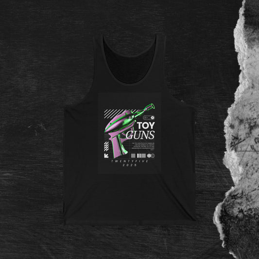 Retro Toy Guns Unisex Jersey Tank - 2025 Edition