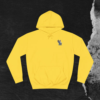 Fallen Angel College Hoodie - Vintage Art Design
