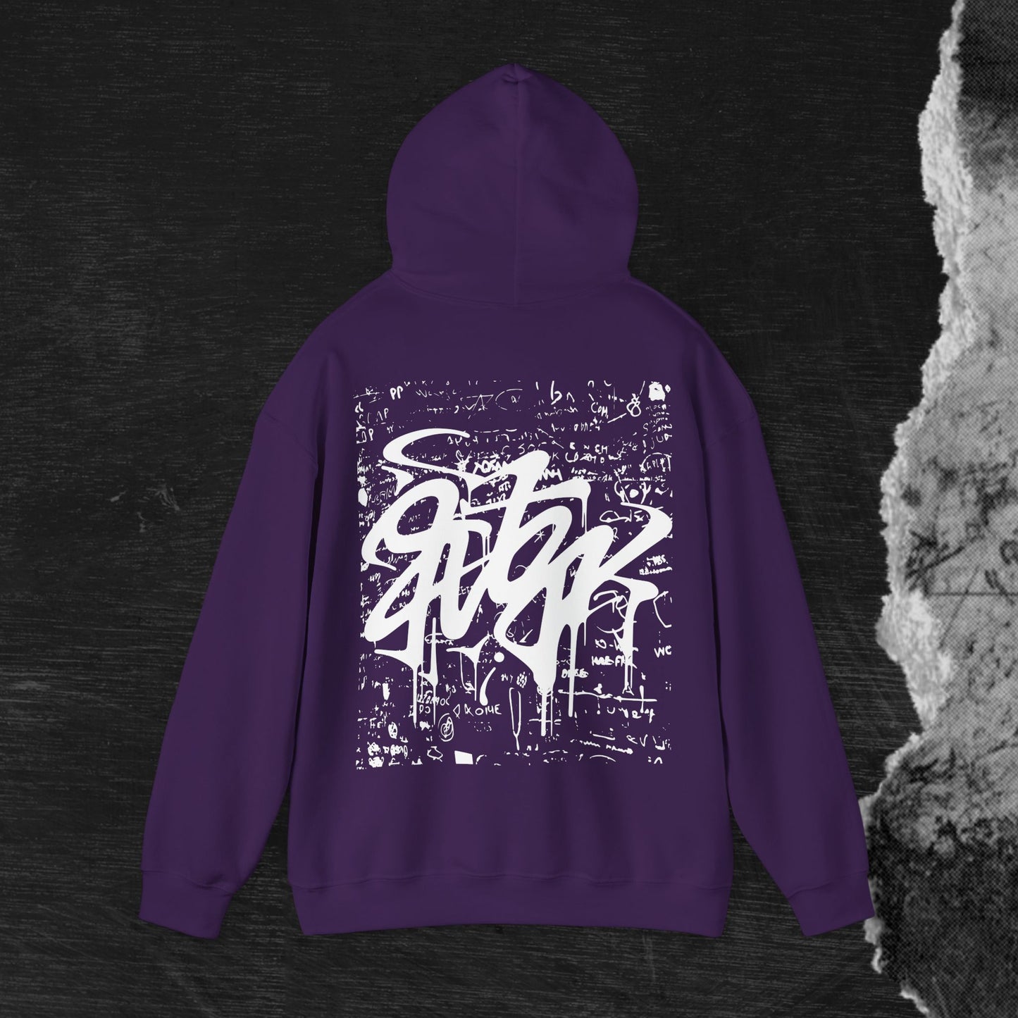 Graffiti Hoodie - Street Art Unisex Sweatshirt